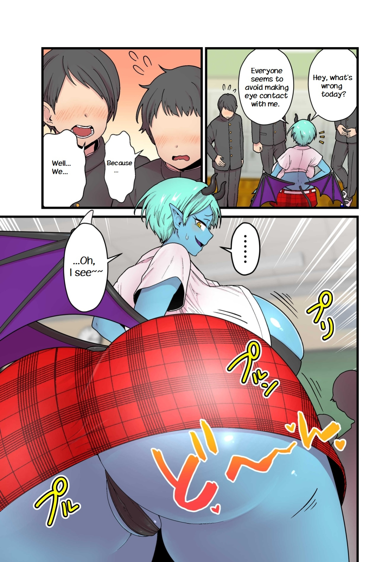 [kitsunekopandanuki (pandanuki)] Aohada Inma to Kiseichuu / Blue skinned succubus and parasitic insect
