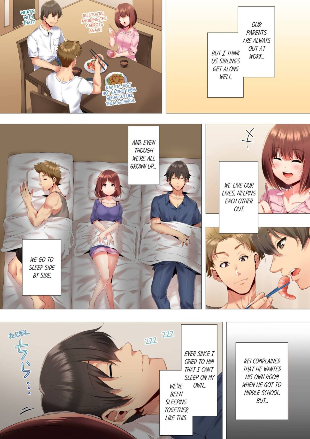 [Kanitomato] Futari de Watashi o Ikasenaide...! ~Kurayami, Majiwaru Kyoudai Futon~ 1 | My 2 Step-Brothers are Ganging Up on Me! 1