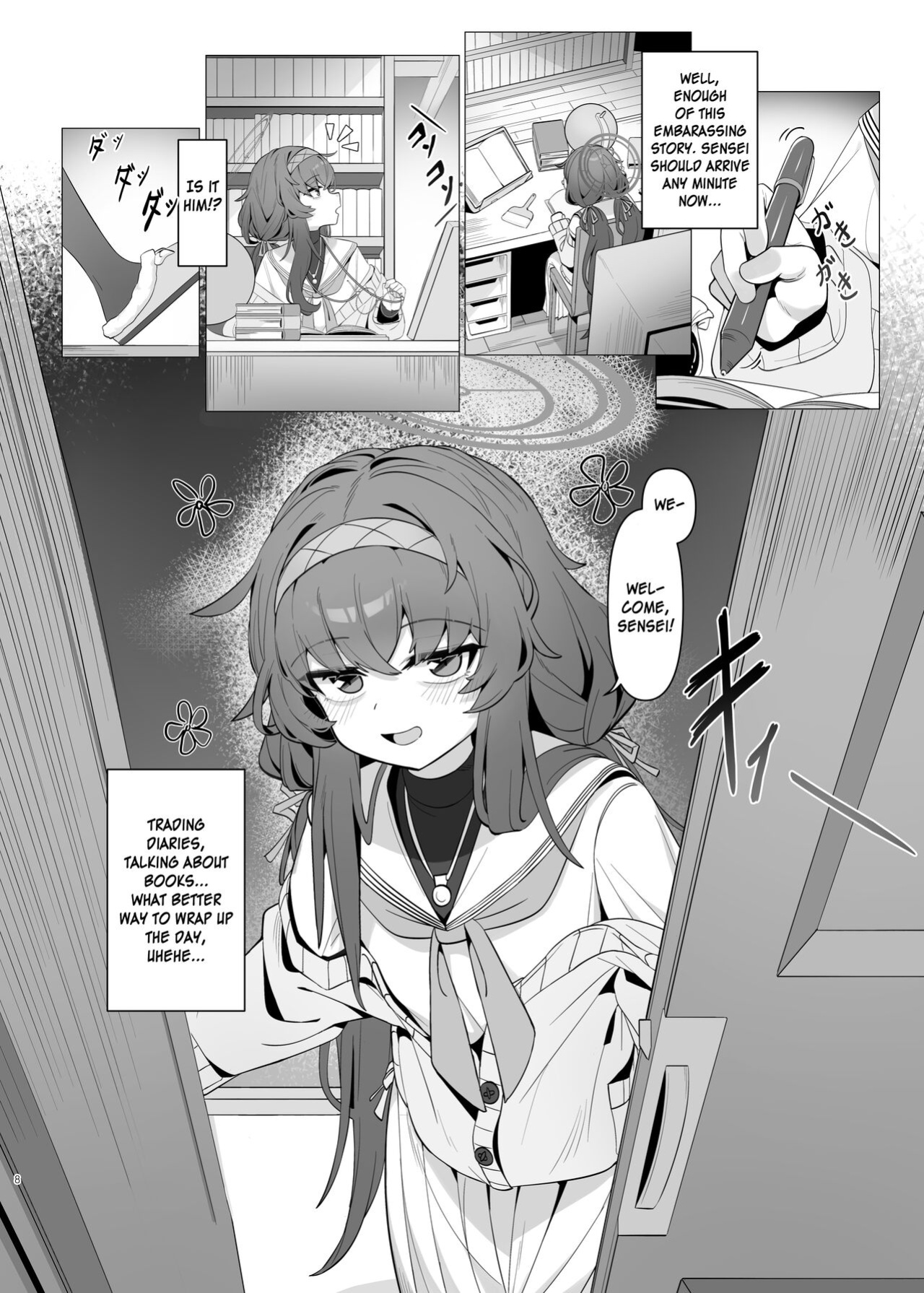 [Layer Koubou (DI LE TO)] Shippitsu Chuudoku (Blue Archive) [SDF]