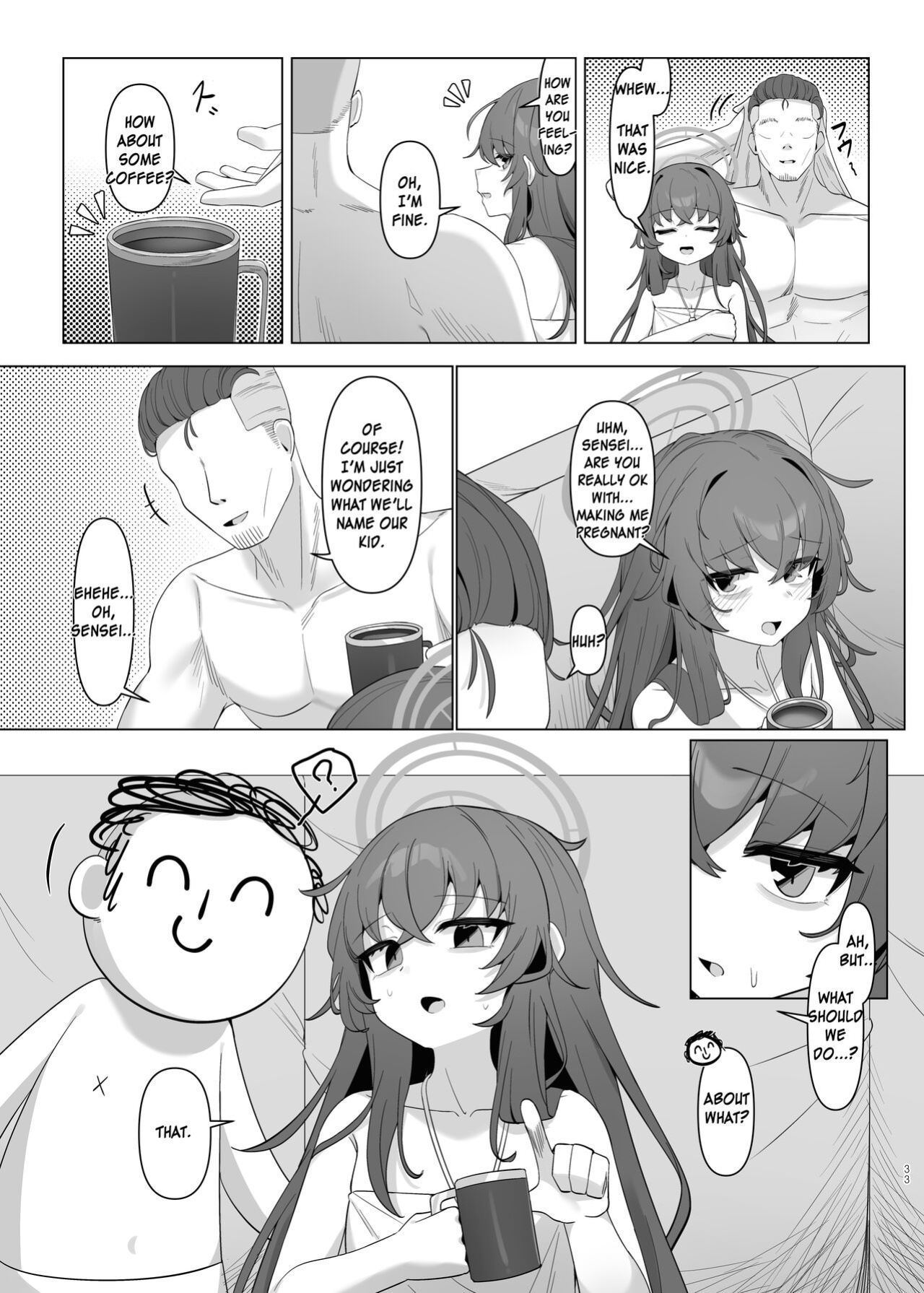 [Layer Koubou (DI LE TO)] Shippitsu Chuudoku (Blue Archive) [SDF]