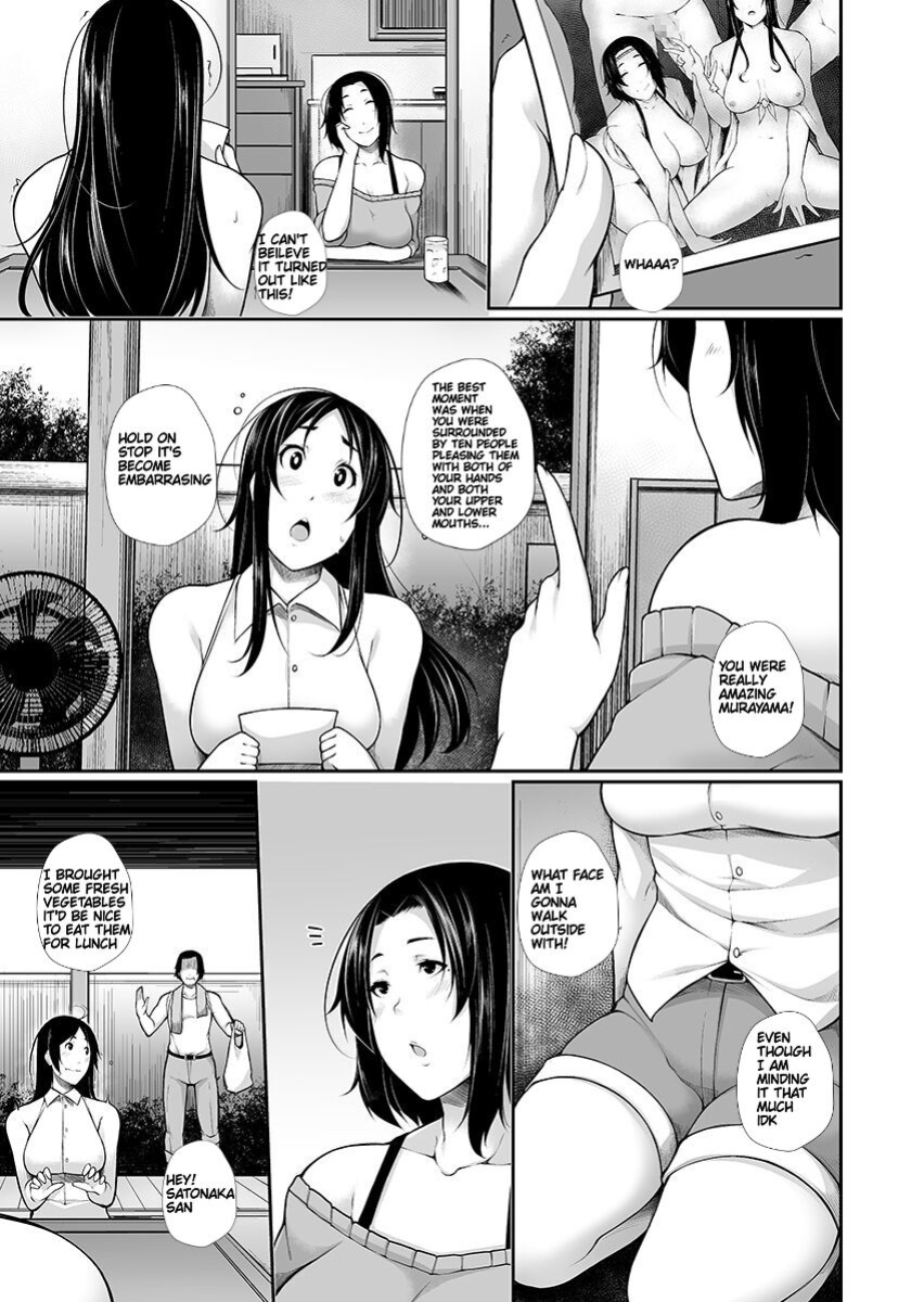 [Sakamata Nerimono] H e no Hurdle ga Hiku Sugiru Mura ~Joshidaisei ga Natsuyasumi ni Otozureta no wa Daretodemo Yacchau Mura Deshita~ Ch. 01
