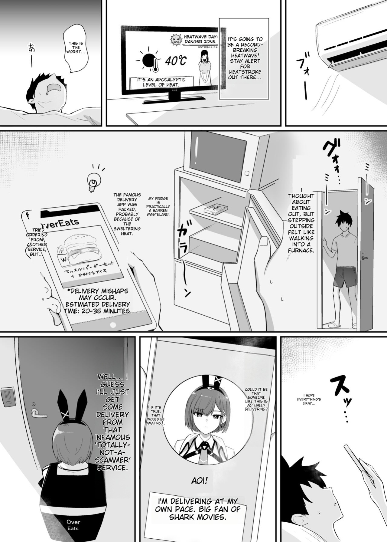 [HoneyRoad (Bee Doushi)] Haitatsu Bunny Girl to Service Ecchi 3 - Delivery Bunny Girl 3