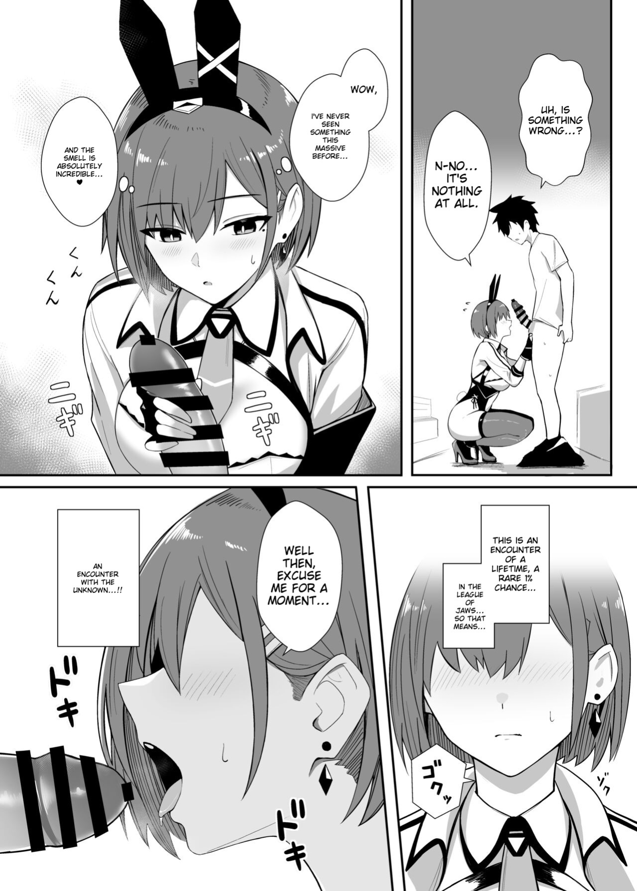 [HoneyRoad (Bee Doushi)] Haitatsu Bunny Girl to Service Ecchi 3 - Delivery Bunny Girl 3
