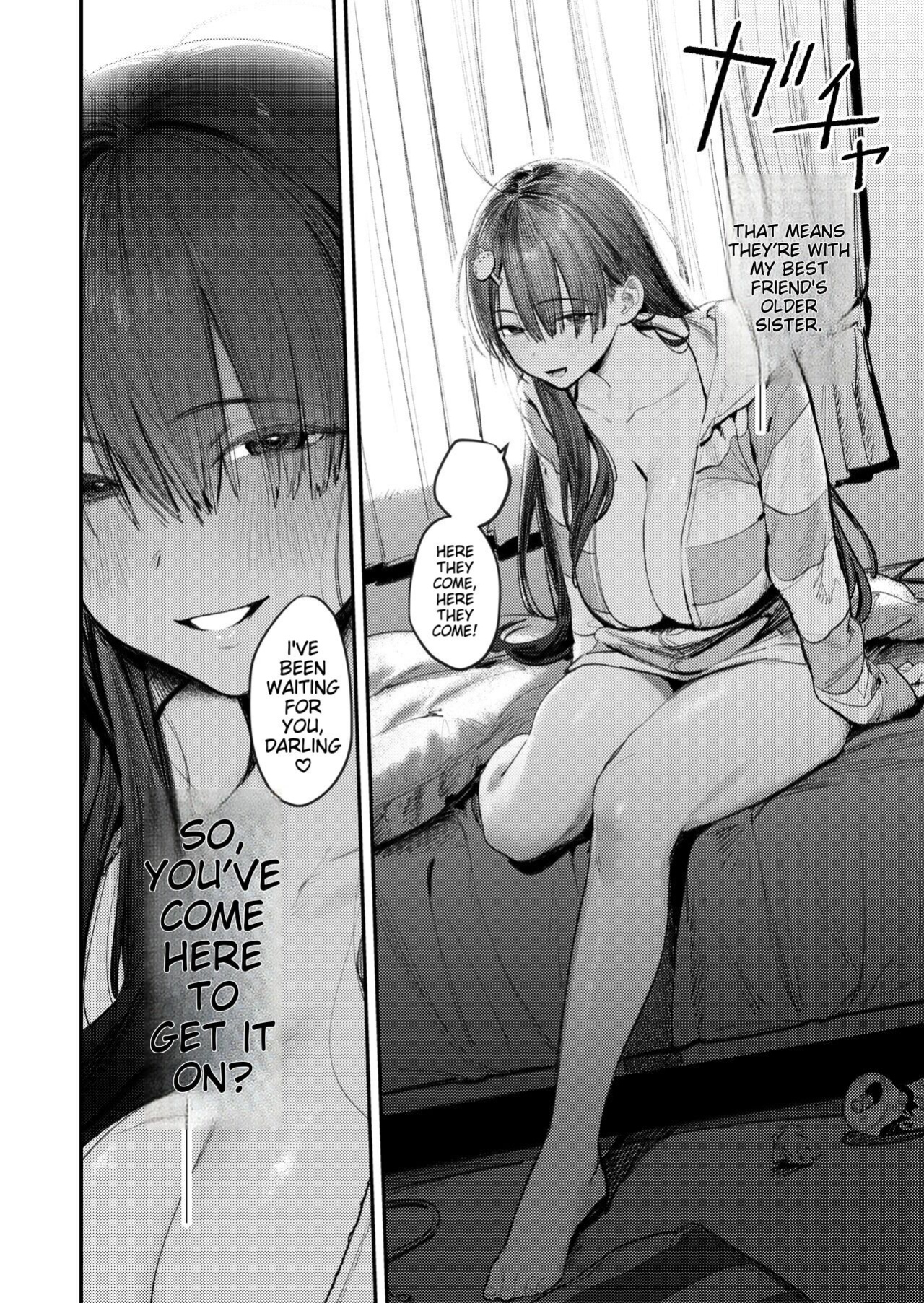 [Momojiru Teien (Momokumo)] Mamono no Heya ~6 nen-buri ni Saikai shitara Hikikomori NEET ni Natteita Shinyuu no Onee-san ni Semararete Seieki o Shiboritorareru Hanashi