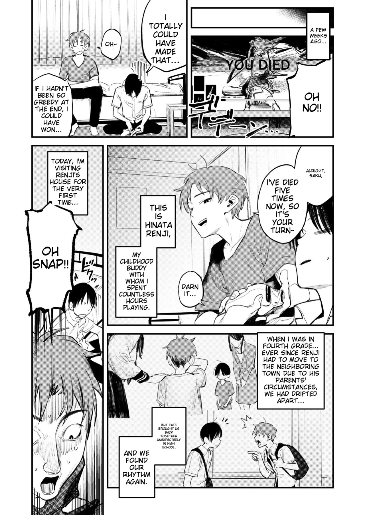 [Momojiru Teien (Momokumo)] Mamono no Heya ~6 nen-buri ni Saikai shitara Hikikomori NEET ni Natteita Shinyuu no Onee-san ni Semararete Seieki o Shiboritorareru Hanashi