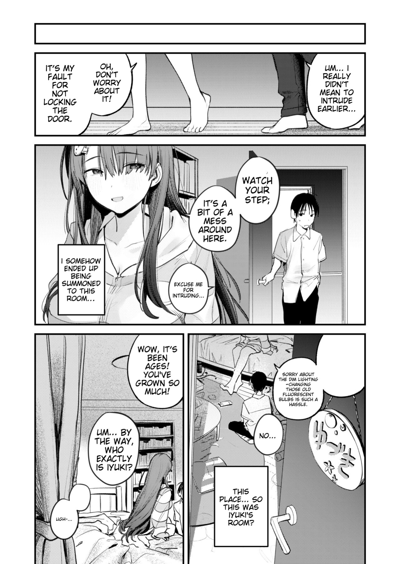 [Momojiru Teien (Momokumo)] Mamono no Heya ~6 nen-buri ni Saikai shitara Hikikomori NEET ni Natteita Shinyuu no Onee-san ni Semararete Seieki o Shiboritorareru Hanashi