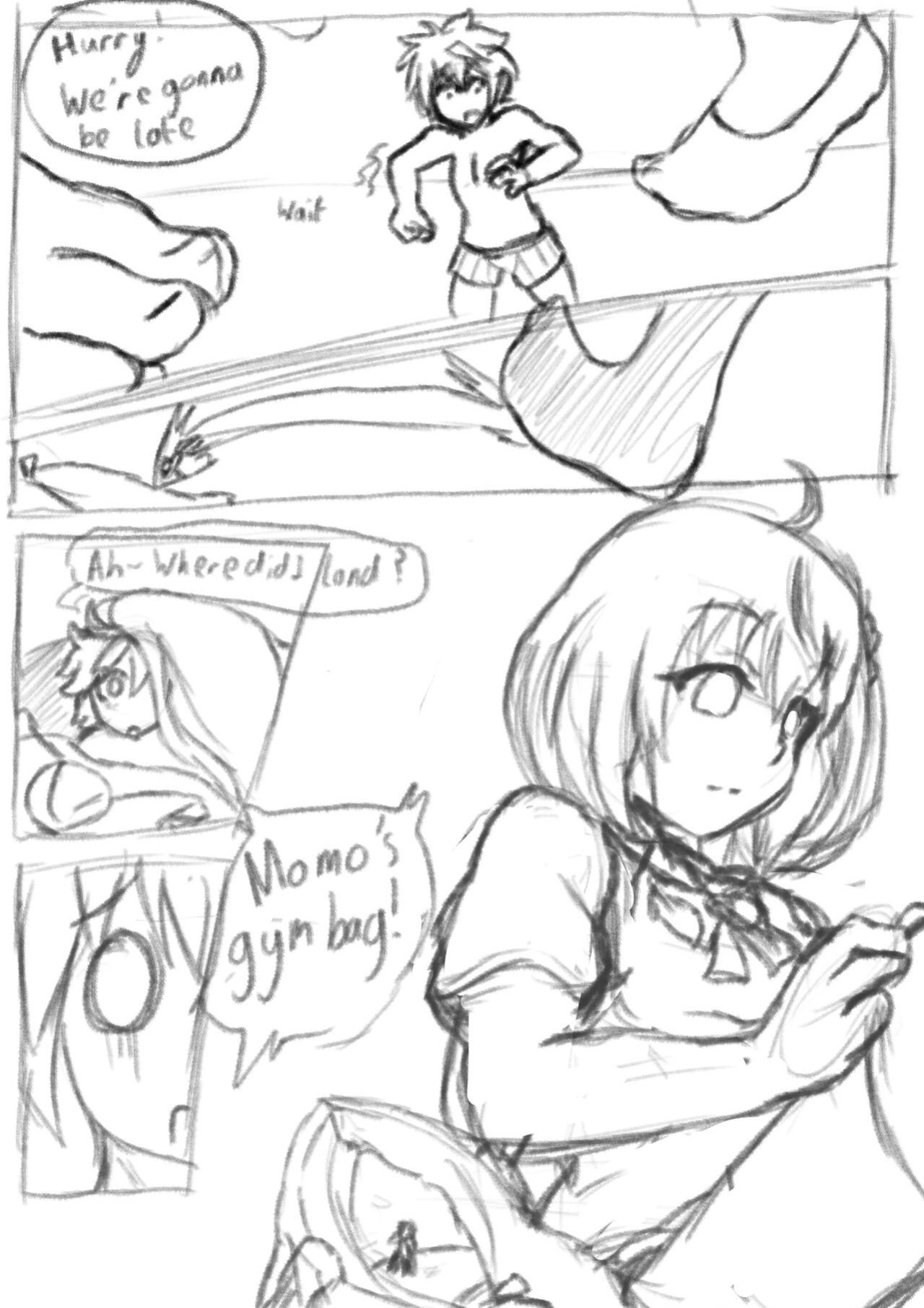 [Teniko] To Love Ru Foot Comic (Sketch)