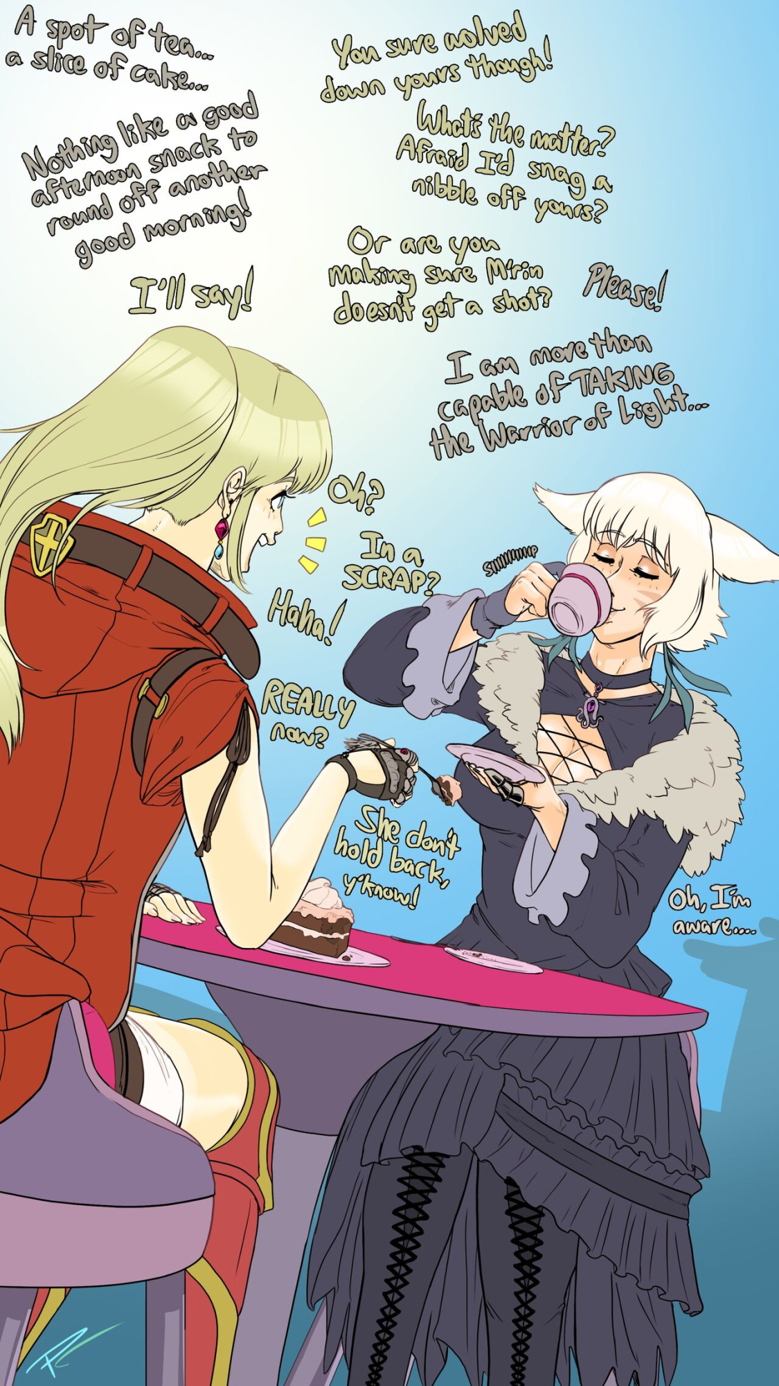 [Fakeryway] Y'Shtola's start to a long day (Final Fantasy XIV)