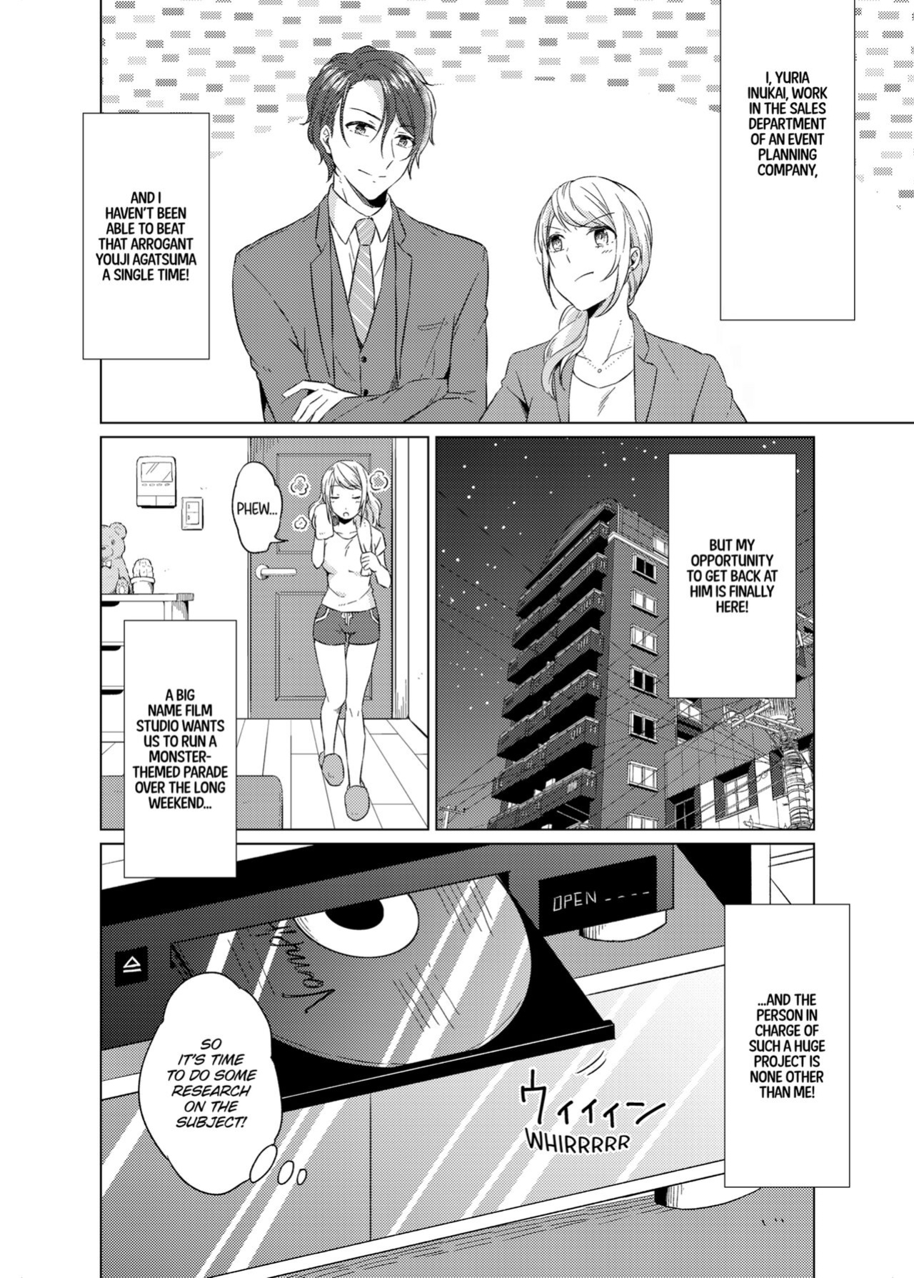 [Peropero Shuppan (Kazutoki Shiki)] WORKING WITH A VAMPIRE