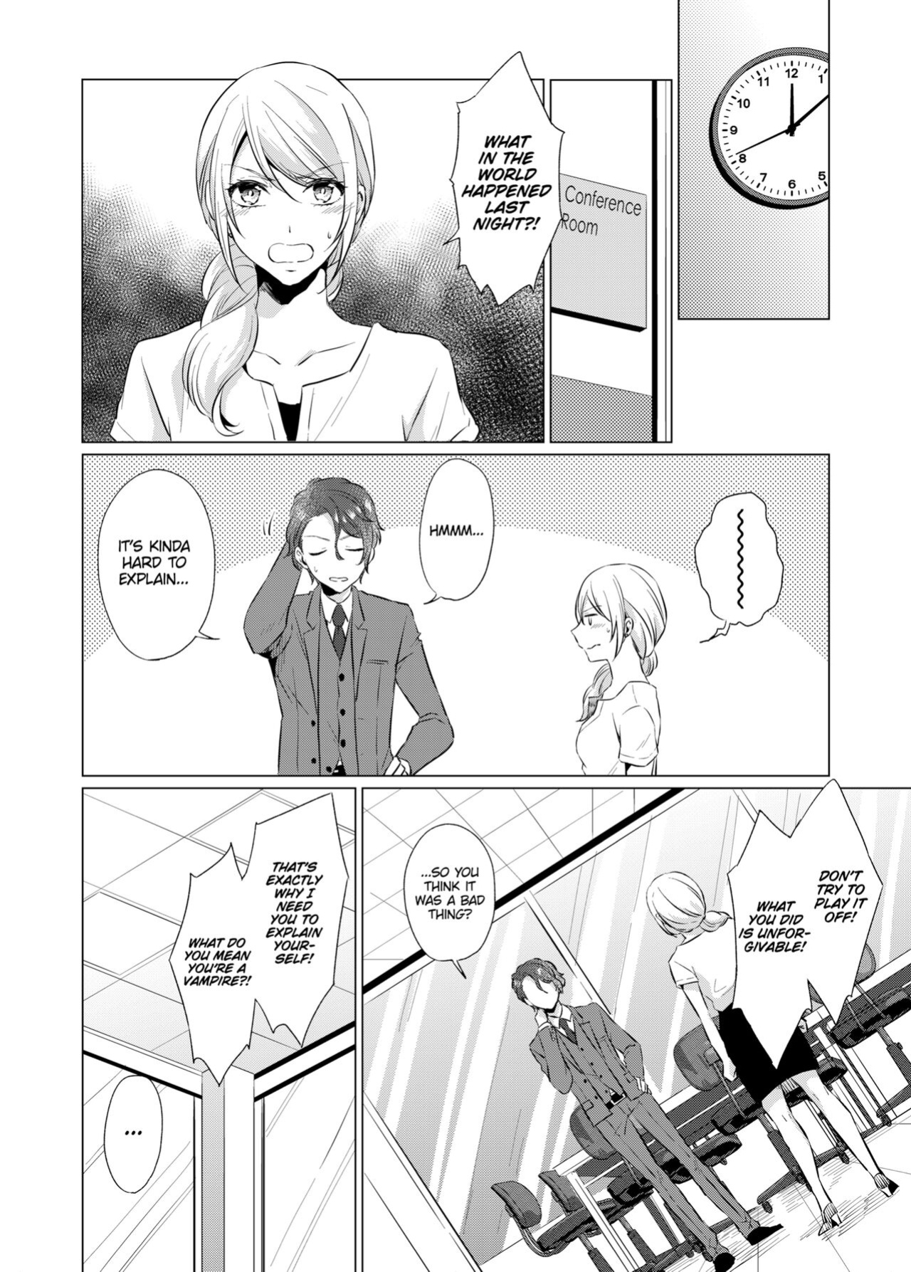 [Peropero Shuppan (Kazutoki Shiki)] WORKING WITH A VAMPIRE