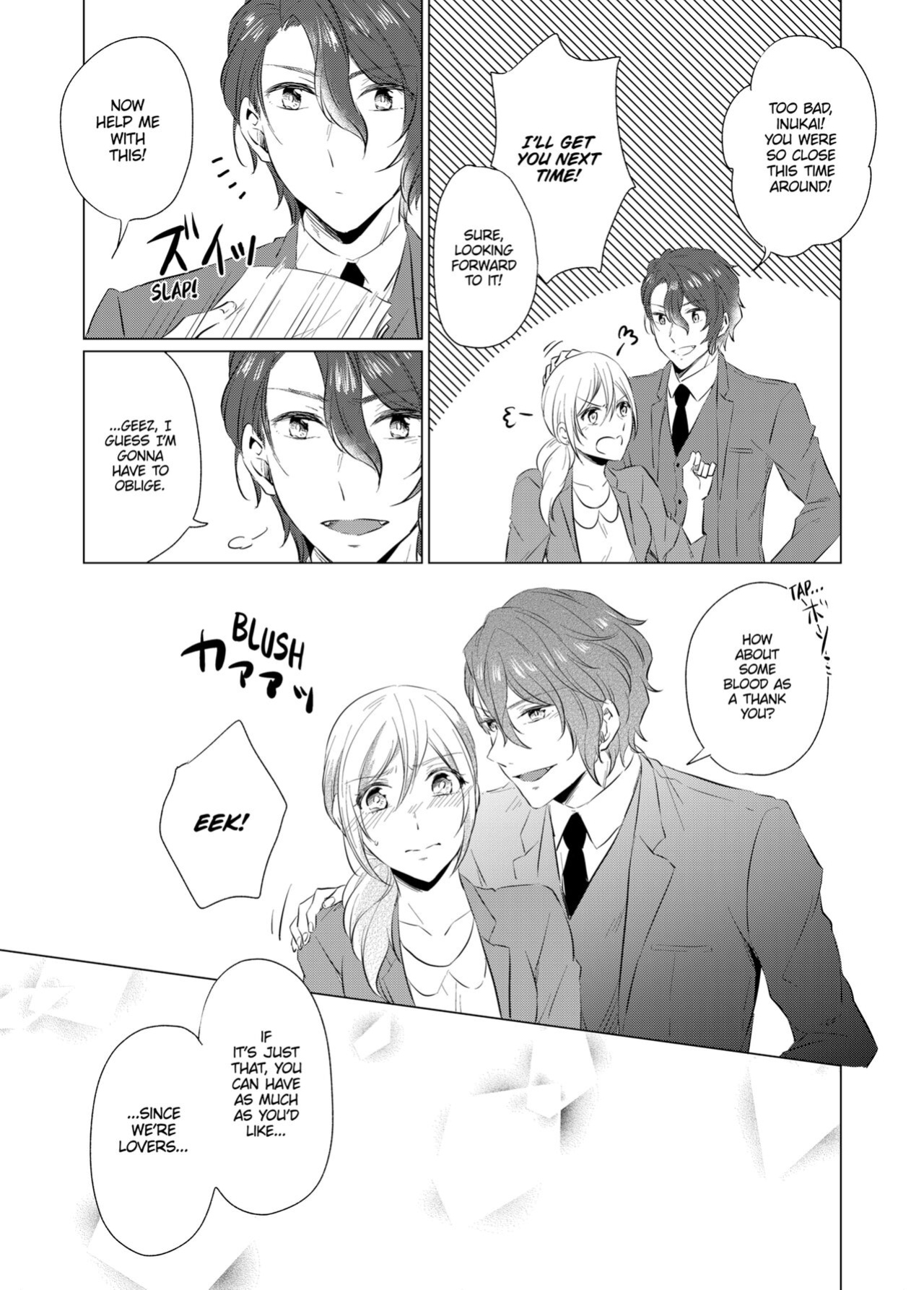 [Peropero Shuppan (Kazutoki Shiki)] WORKING WITH A VAMPIRE