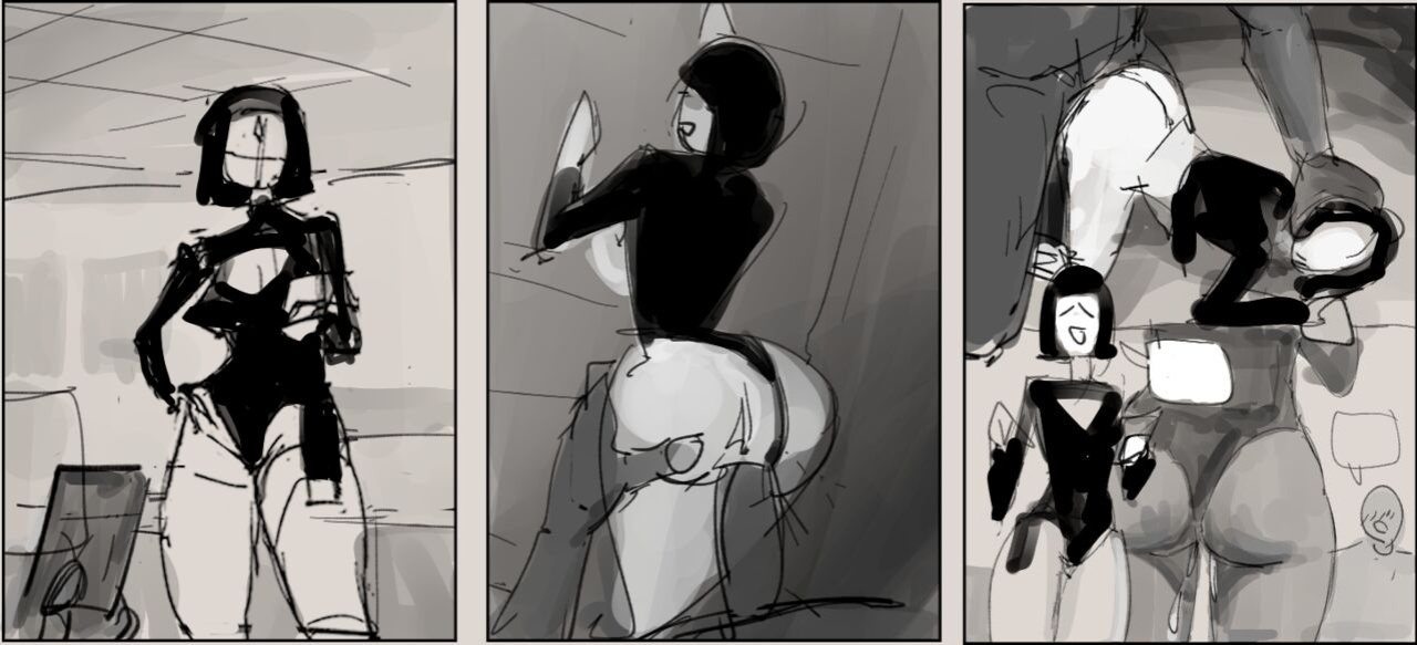 [Wjs07] Raven working at Goth IHOP (Teen Titans - Uncensored)