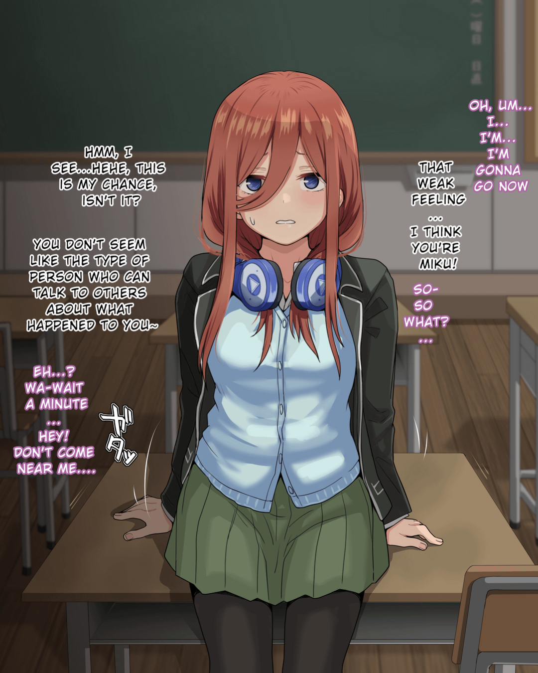 [Tatsukichi] 3/5 Ryoujoku | Miku Nakano ~Netorare~ (Gotoubun no Hanayome) [Itsuhama1147]
