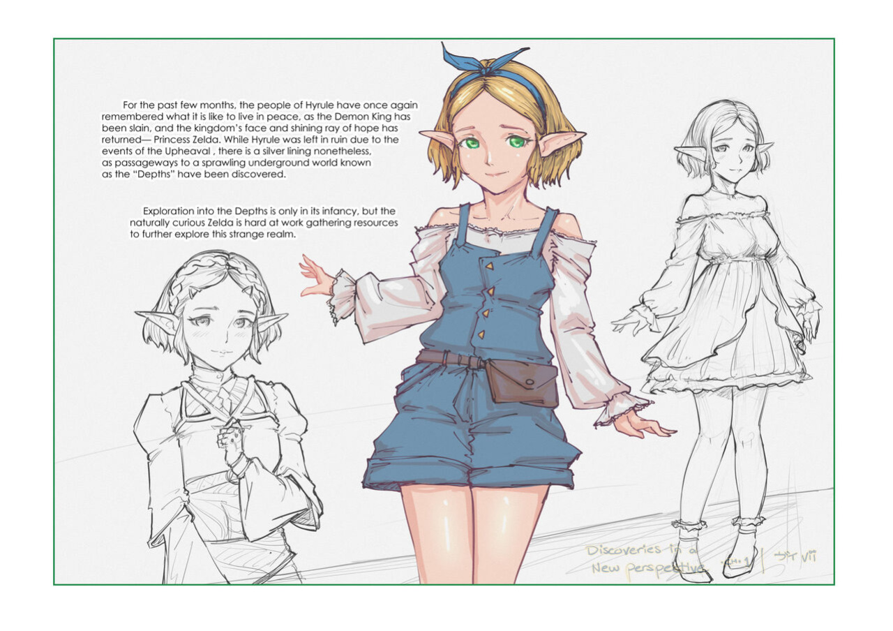 [viiiviii88] Discoveries in a new perspective (zelda-snake)
