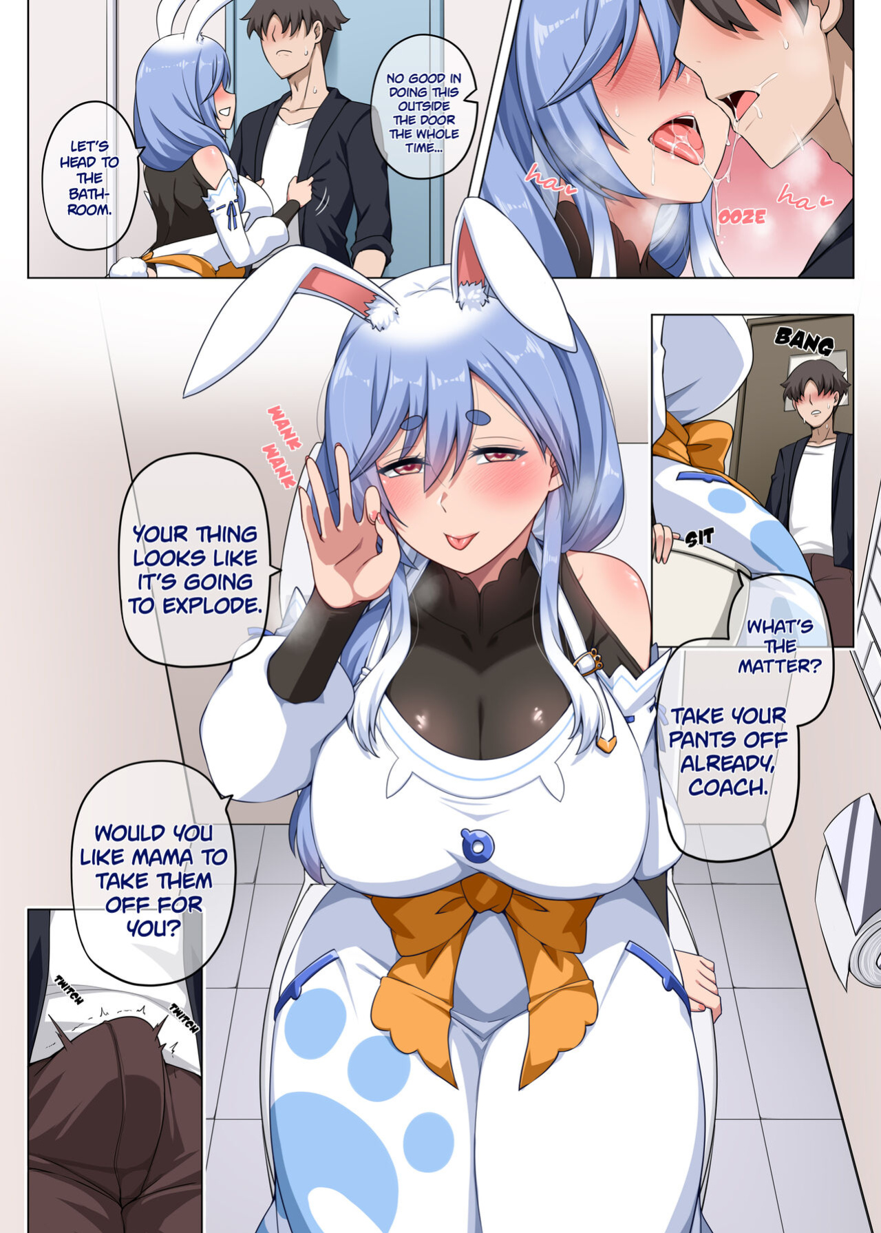 [Anmonkan (Darkmaya)] Mommy no Otoshiana | Mommy's Pitfall (Pekomama) [Roadwarior2]