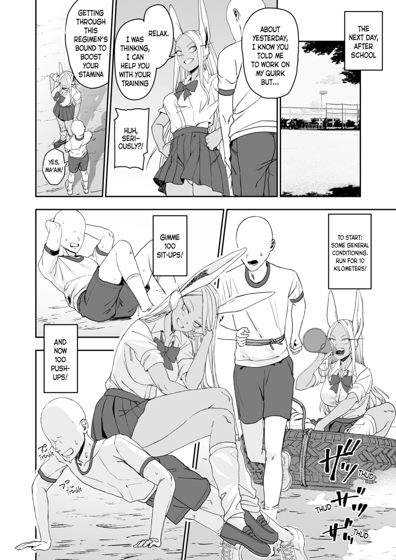 [LOFLAT (Prime)] JK Mirko no Maruhi Training | JK MIRKO's Secret Training (Boku no Hero Academia) [Lifoac]