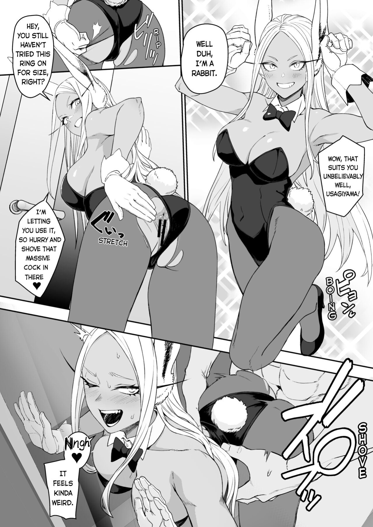 [LOFLAT (Prime)] JK Mirko no Maruhi Training | JK MIRKO's Secret Training (Boku no Hero Academia) [Lifoac]