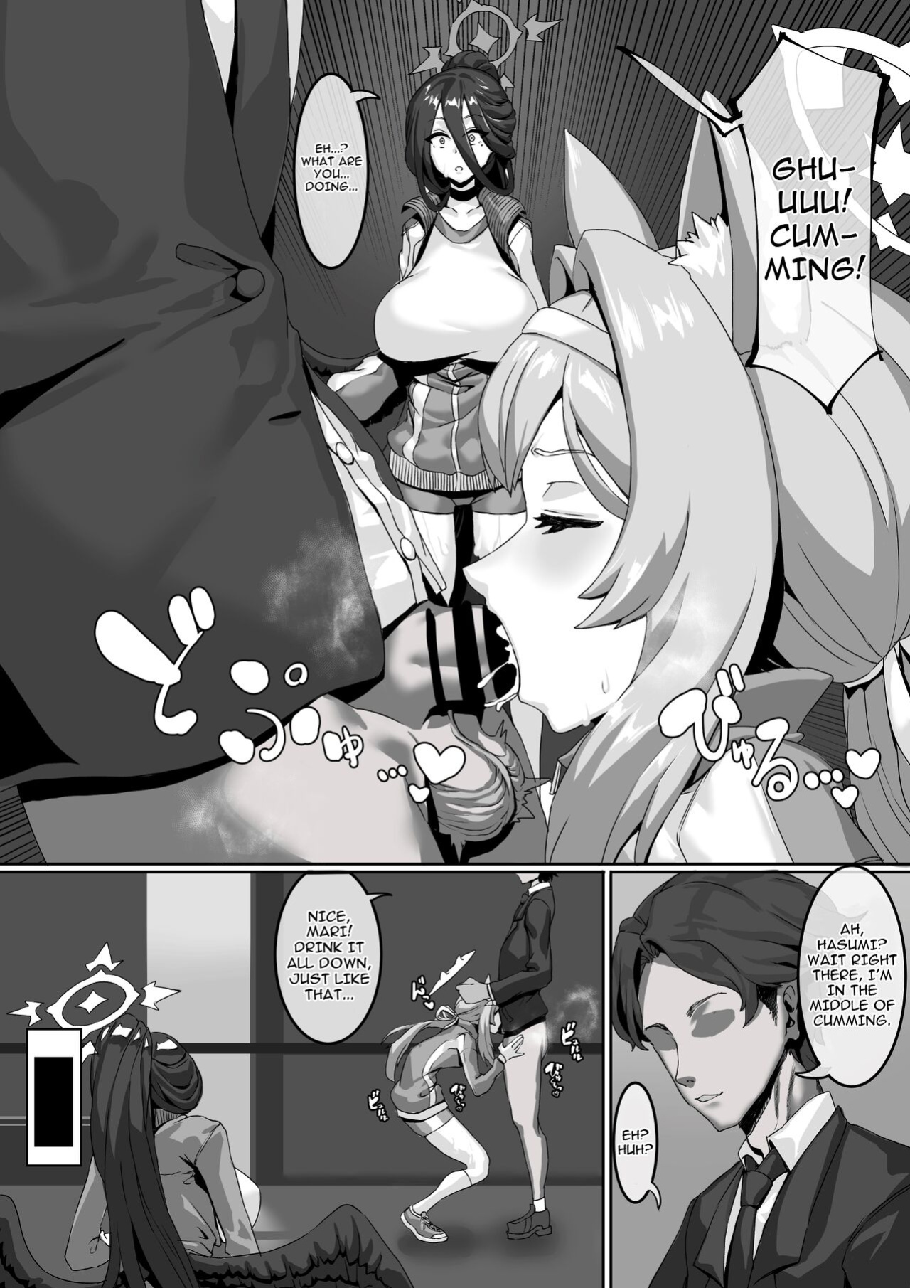 [Kekecharcoal BOX (Kekecharcoal)] Sensei!? Sonna Kankei Ari desu ka!? | Sensei!? Is It Okay To Have That Kind Of Relationship!? (Blue Archive)