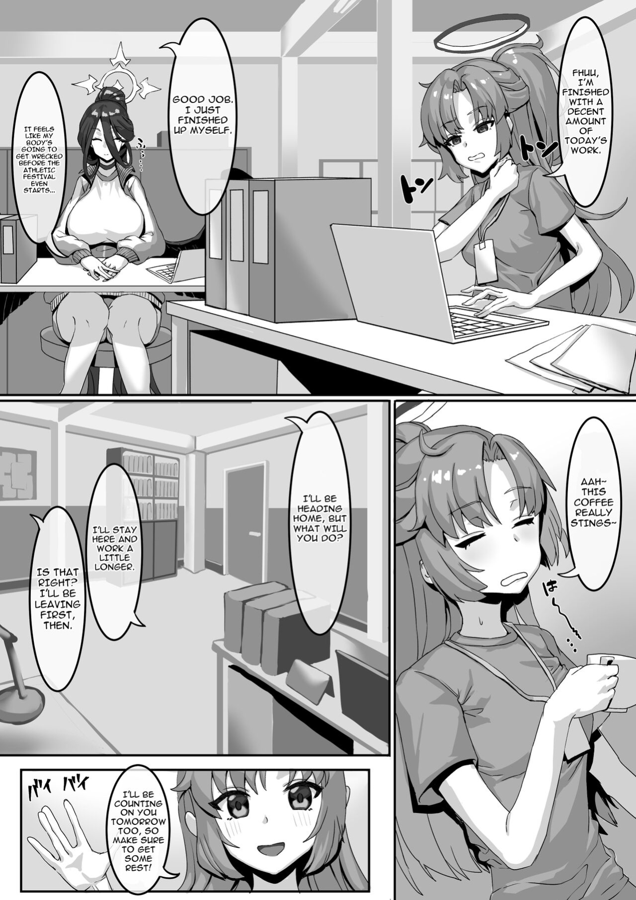 [Kekecharcoal BOX (Kekecharcoal)] Sensei!? Sonna Kankei Ari desu ka!? | Sensei!? Is It Okay To Have That Kind Of Relationship!? (Blue Archive)