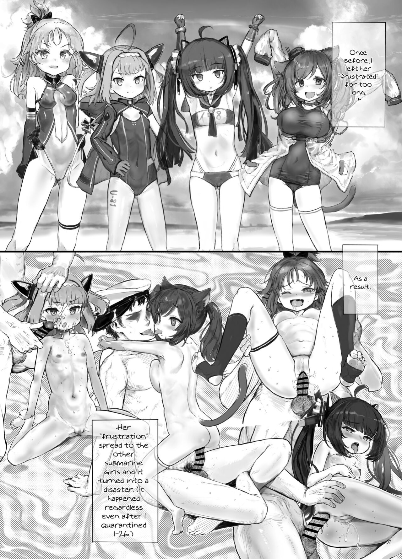 [tete a tete fragile (Sasahara Yuuki)] Water Rabbit's Nest (Azur Lane)