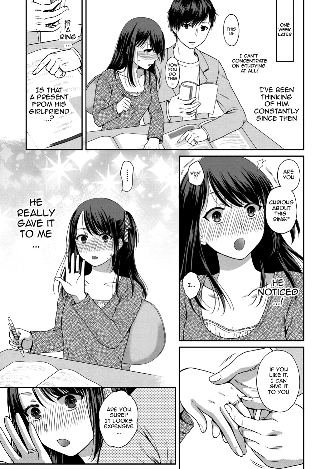 [Harusawa] Nisemono Kazoku - Gifu ni Ochite Iku Musume | Daughter Falling Into Stepfather Ch.1-5
