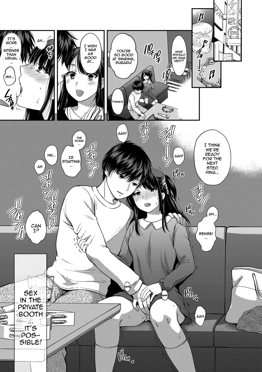 [Harusawa] Nisemono Kazoku - Gifu ni Ochite Iku Musume | Daughter Falling Into Stepfather Ch.1-5