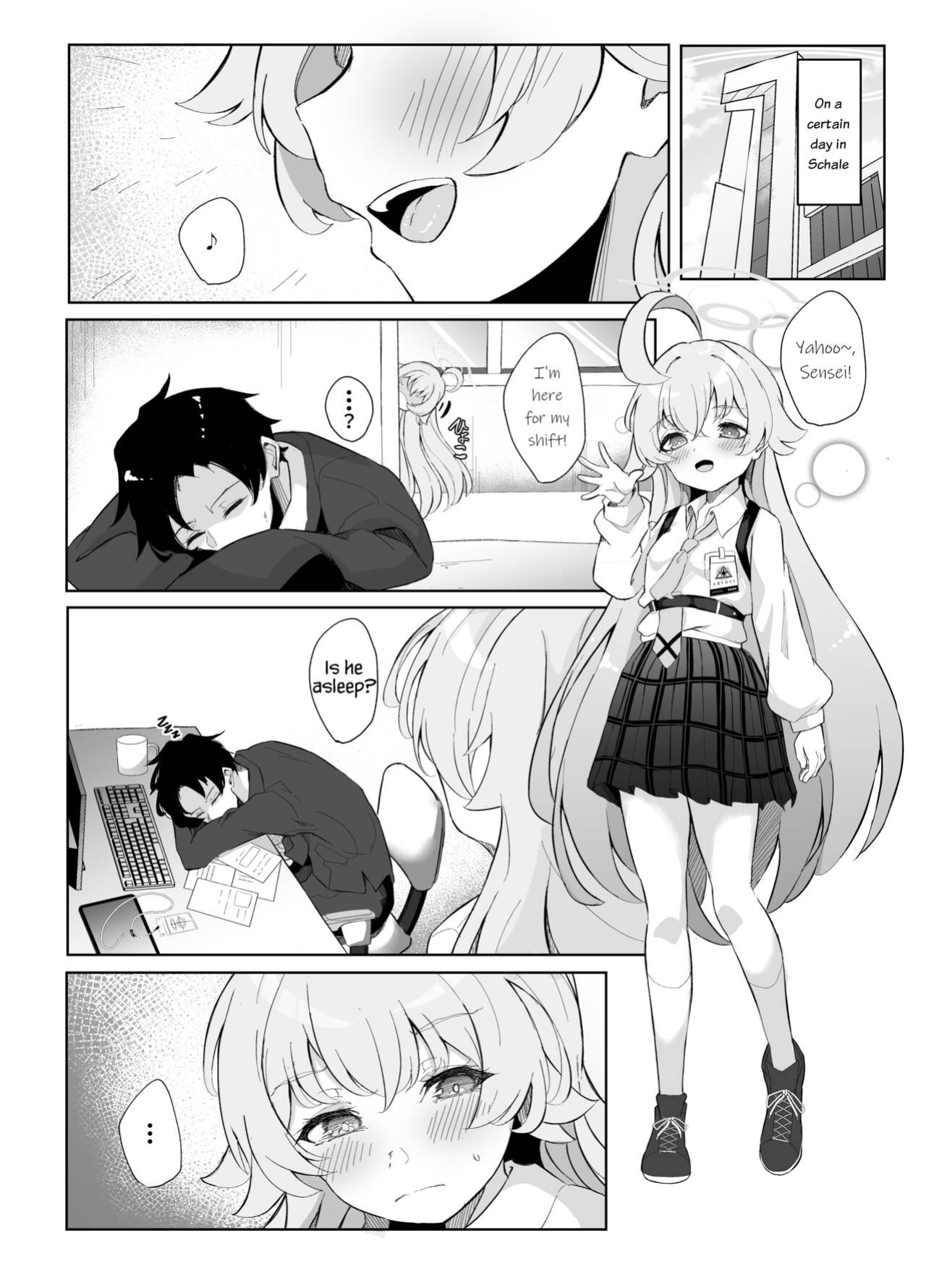 [Nanao Jyuukou (Nanao)] Sunao ni Narenai Seito no Honne | The True Feelings of a Student Who Can't Be Honest (Blue Archive)