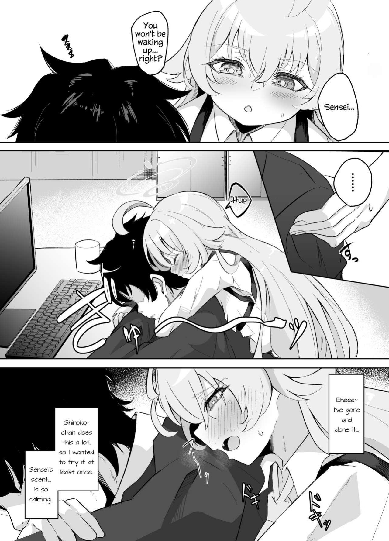 [Nanao Jyuukou (Nanao)] Sunao ni Narenai Seito no Honne | The True Feelings of a Student Who Can't Be Honest (Blue Archive)