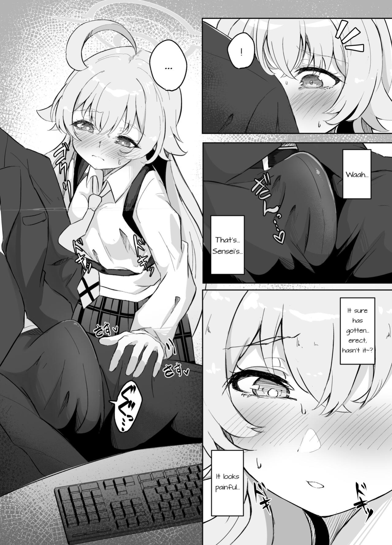 [Nanao Jyuukou (Nanao)] Sunao ni Narenai Seito no Honne | The True Feelings of a Student Who Can't Be Honest (Blue Archive)