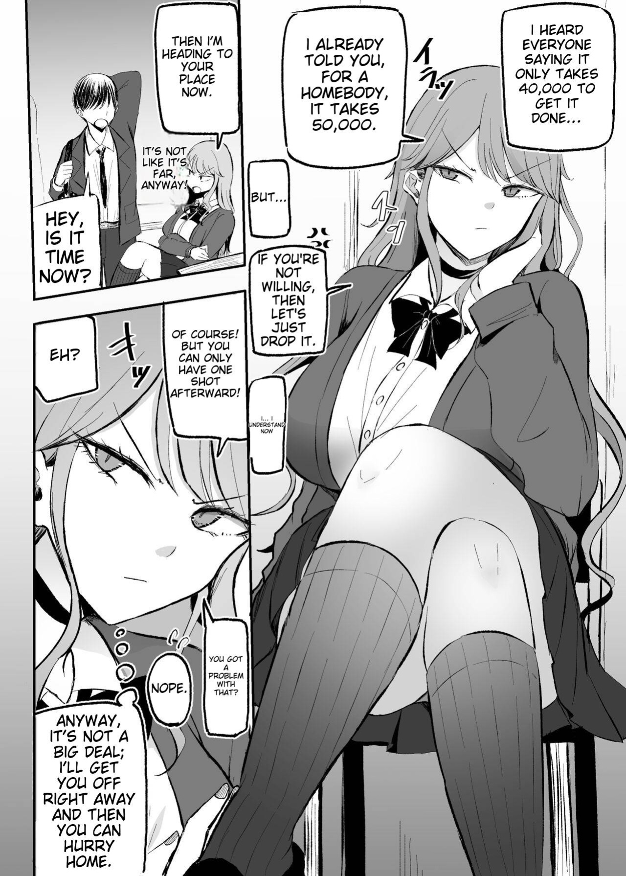 [Monochrome Theater (Necro)] ZAKOMANKO GYARUTYANGA DERETA!?