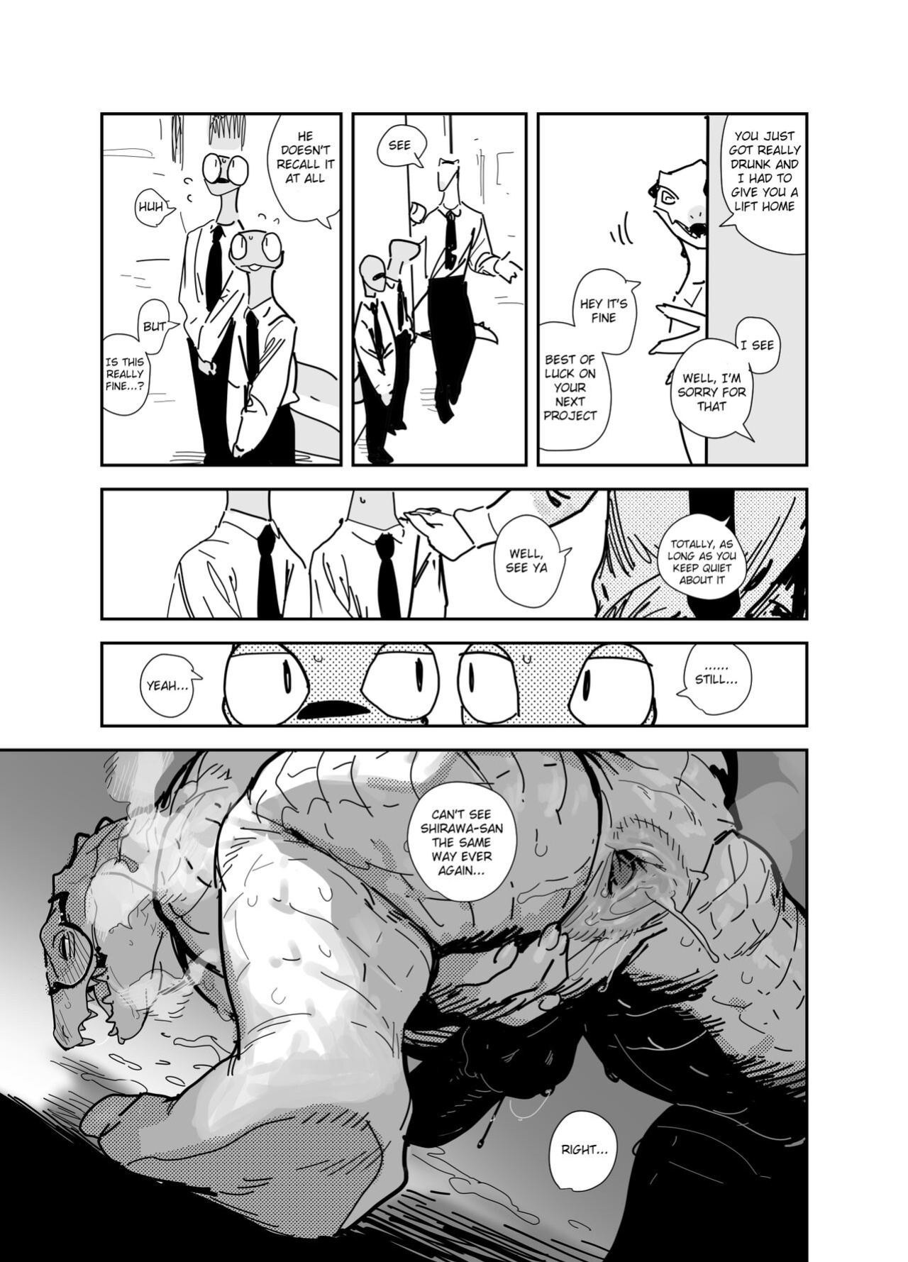 [Rubber Cup Boys (INAX)] Croco's Party