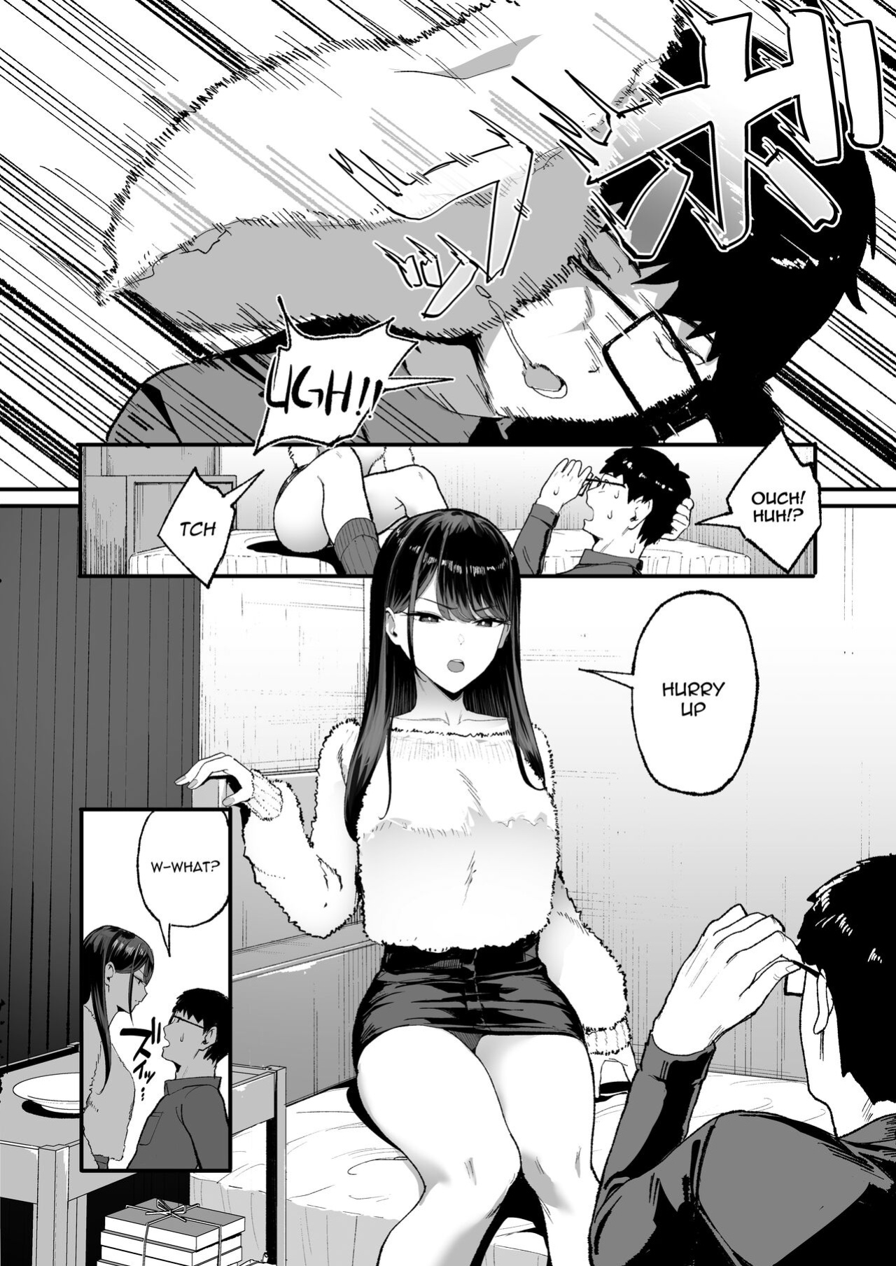 [Amagami Honpo (Manno)] Iribitari Gal ni Manko Tsukawasete Morau Hanashi 1 - 3 | The Gyaru I Hang Out with Lets Me Use Her Pussy 1 - 3