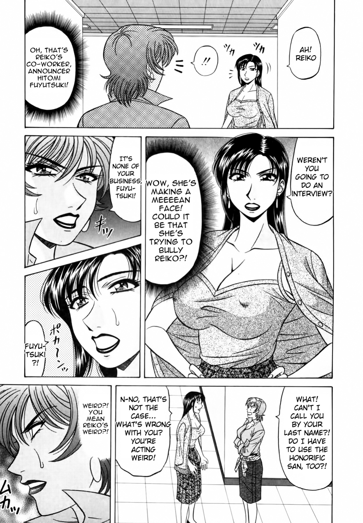 [Ozaki Akira] Caster Natsume Reiko no Yuuwaku Vol. 3 Ch.1-9