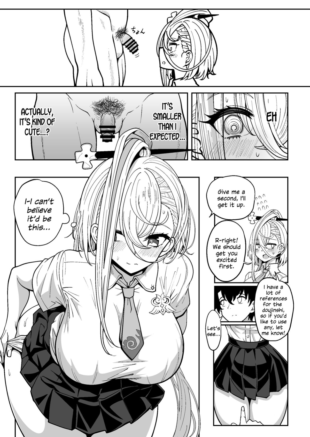 [Nyala Ponga (Sekai Saisoku no Panda)] Koenshaku-chan to H na Doujinshi o Tsukuru Hanashi (Fate/Grand Order) [SDTLs]