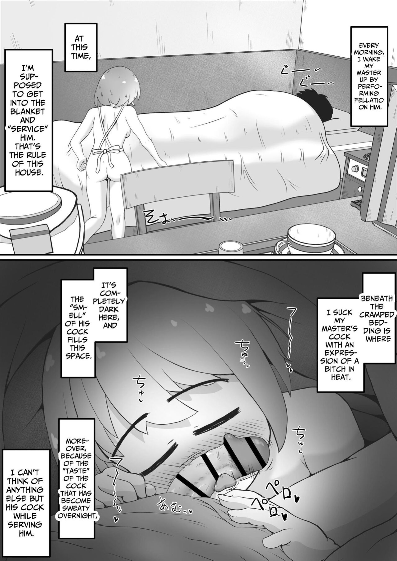 [Ecchi Ecchi Daifuku (Neko Daifuku)] Miyori no Nai Onnanoko o Hikitoru Koto ni Natta node Mukyoka de Seidorei ni Suru Ohanashi | Last of kin with nowhere to go, so I trained her as a sex servant [nameless]