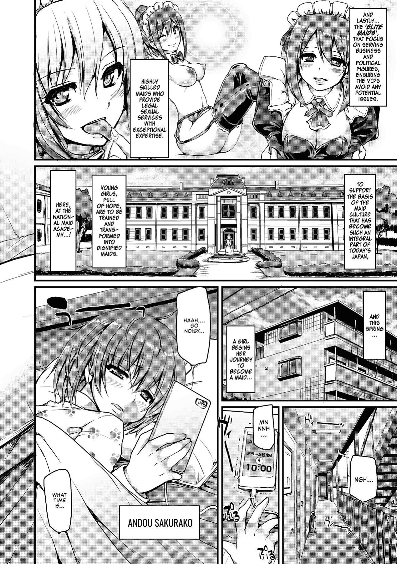 [Alexi Laiho] Maid Gakuen e Youkoso!! - Welcome to Maid Academy - Chapter 1