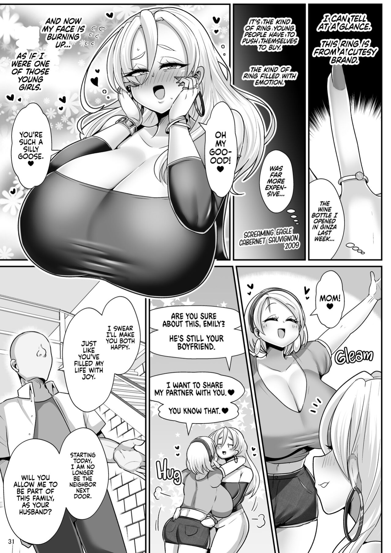[Shinshunshantonshou (Bukatsu)] H Daisuki Kinpatsu Hakujin Bakunyuu Ryuugakusei ga Tonari no Heya ni Hikkoshite Kita!! 3 ~ | A Nymphomaniac Blonde Exchange Student with Gigantic Tits Moved in Next Door!! 3