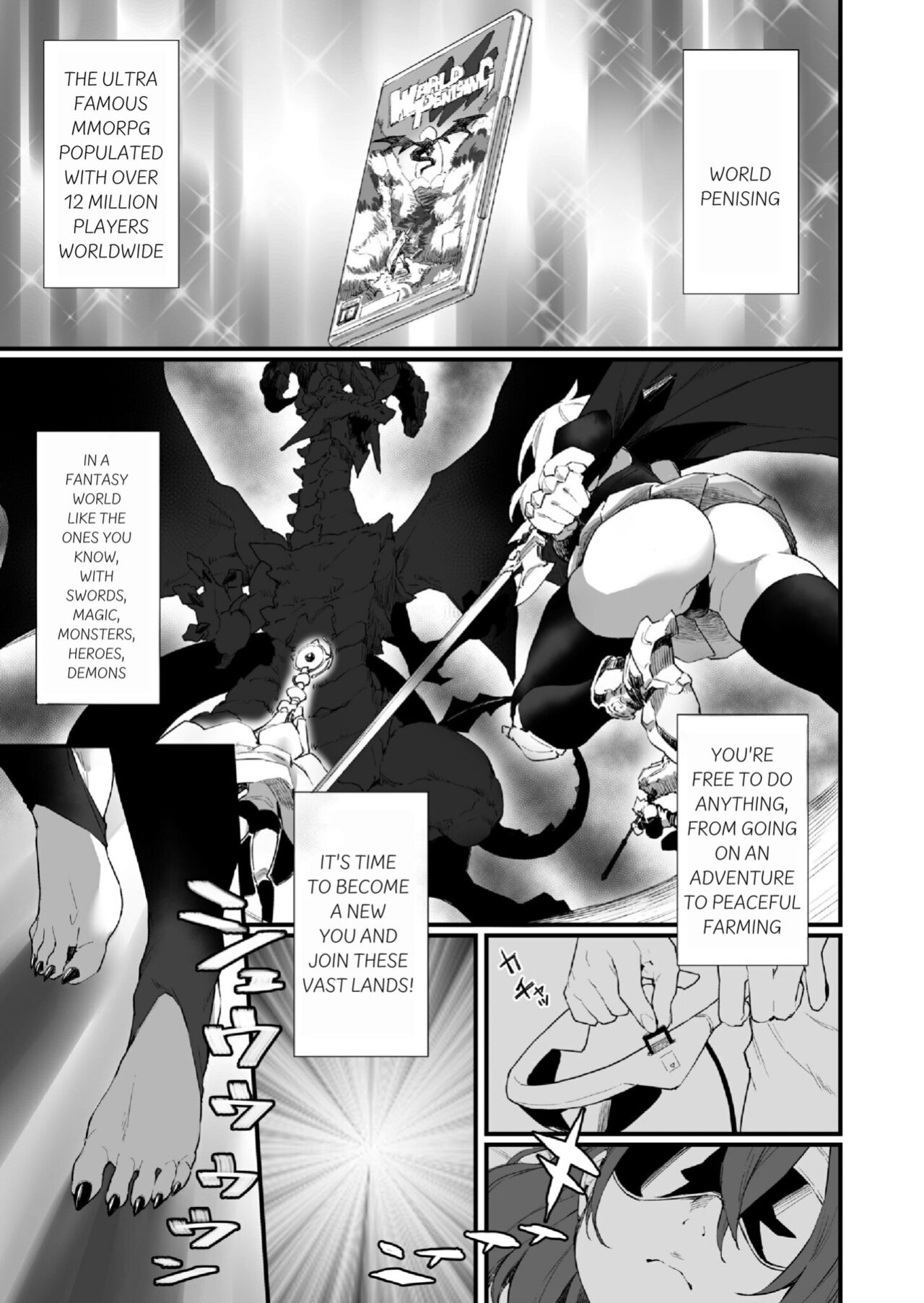 [Fukuinu] WORLD PENISING ~Futanari Rea Chinpo de Musou Suru~ (1)