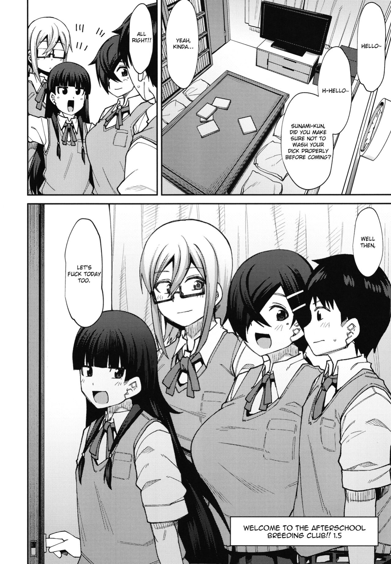 [Shiko Neru Mix (Kauti)] Houkago Koubi Doukoukai e Youkoso!! 1.5 | Welcome to the Afterschool Breeding Club!! 1.5 {brolen}