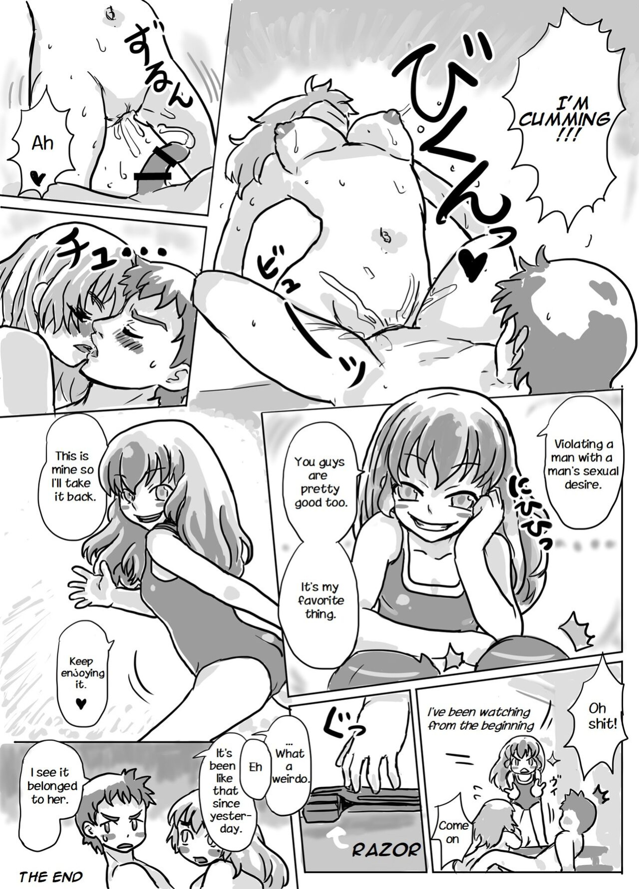 [InuCream (InuCreamice)] Kebukai Boku ga Nyotaika Teimou de Dekita Onnanoko Ana de Senpai to Icha Love Taiken