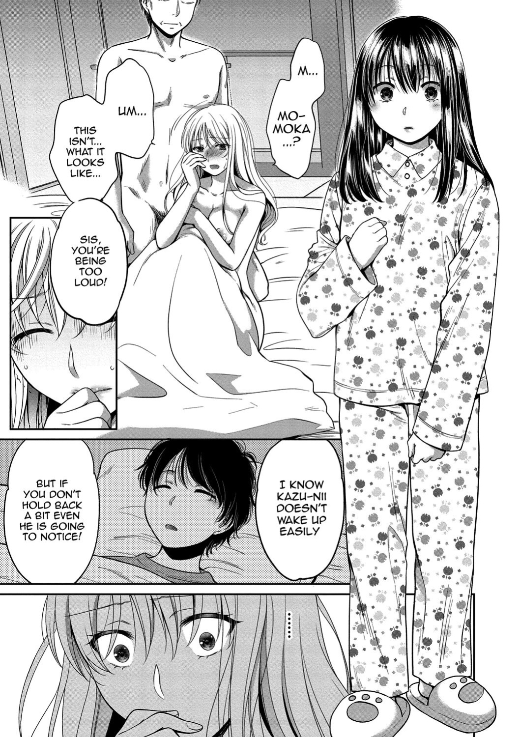 [Harusawa] Nisemono Kazoku - Gifu ni Ochite Iku Musume | Daughter Falling Into Stepfather Ch.1-6