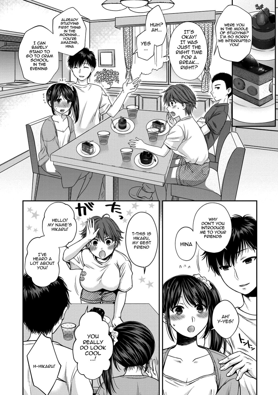 [Harusawa] Nisemono Kazoku - Gifu ni Ochite Iku Musume | Daughter Falling Into Stepfather Ch.1-6