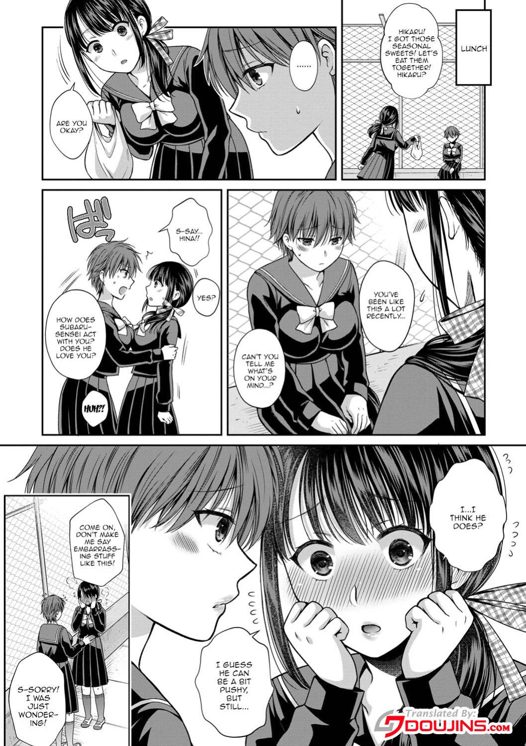 [Harusawa] Nisemono Kazoku - Gifu ni Ochite Iku Musume | Daughter Falling Into Stepfather Ch.1-6