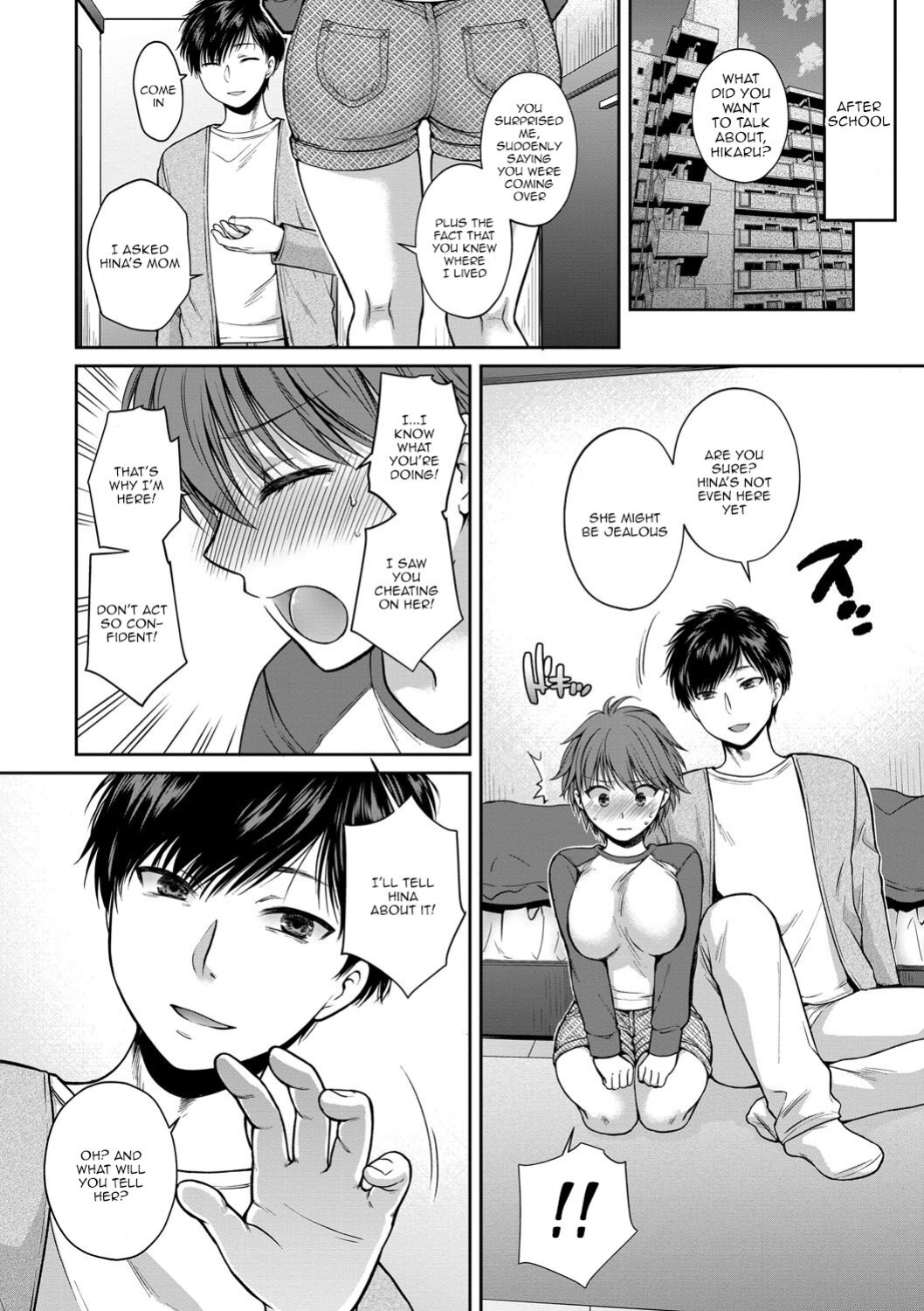 [Harusawa] Nisemono Kazoku - Gifu ni Ochite Iku Musume | Daughter Falling Into Stepfather Ch.1-6
