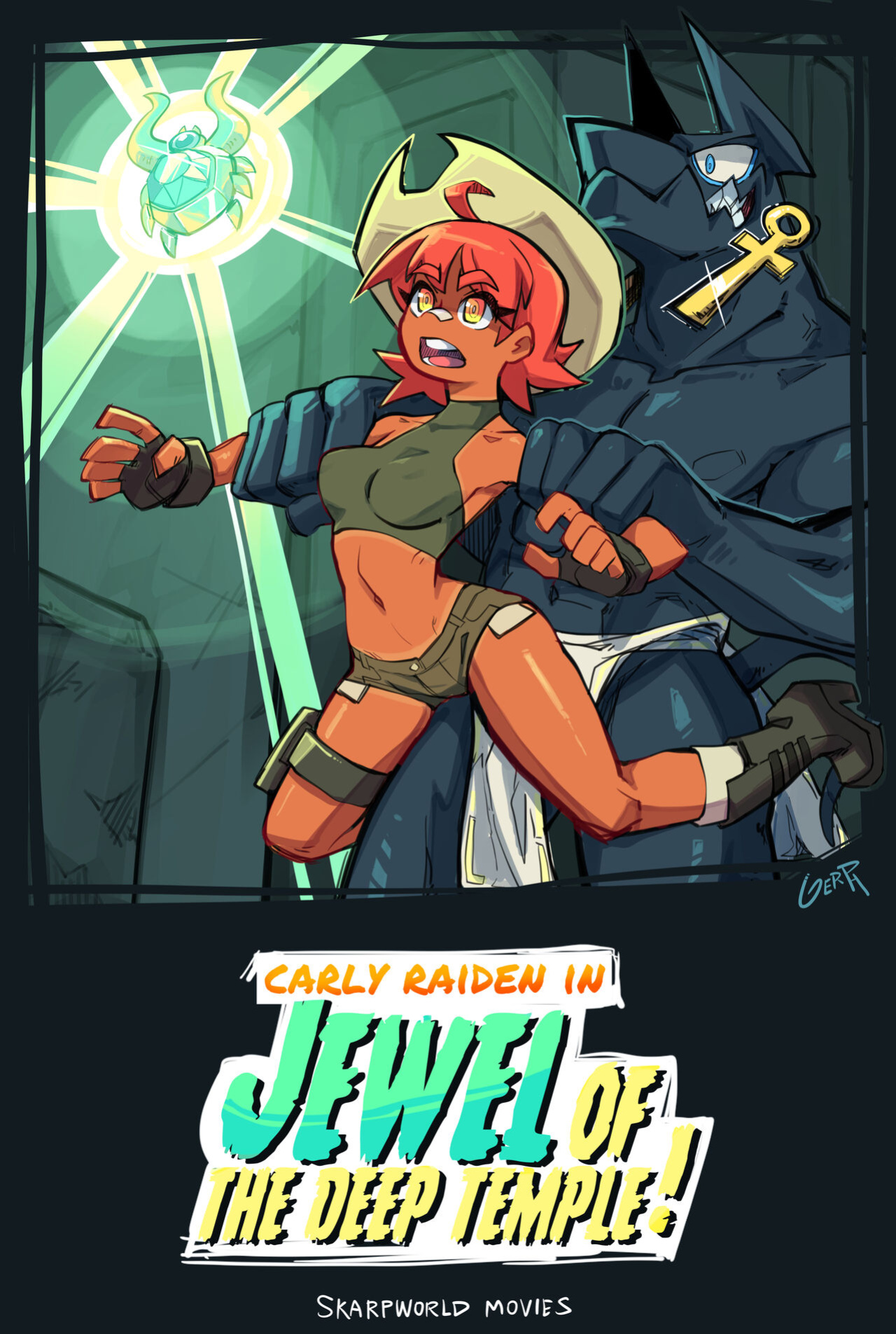 [Gerph] Carly Raiden in Jewel of Deep temple (SkarpWorld)