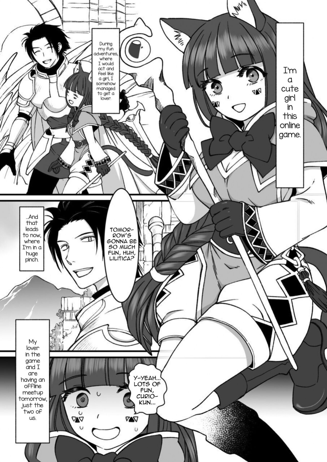 [Nani Kashira no Shokushu (Kinoko)] Netoge no danna ga yabaiyatsu dattaken [mysterymeat3]