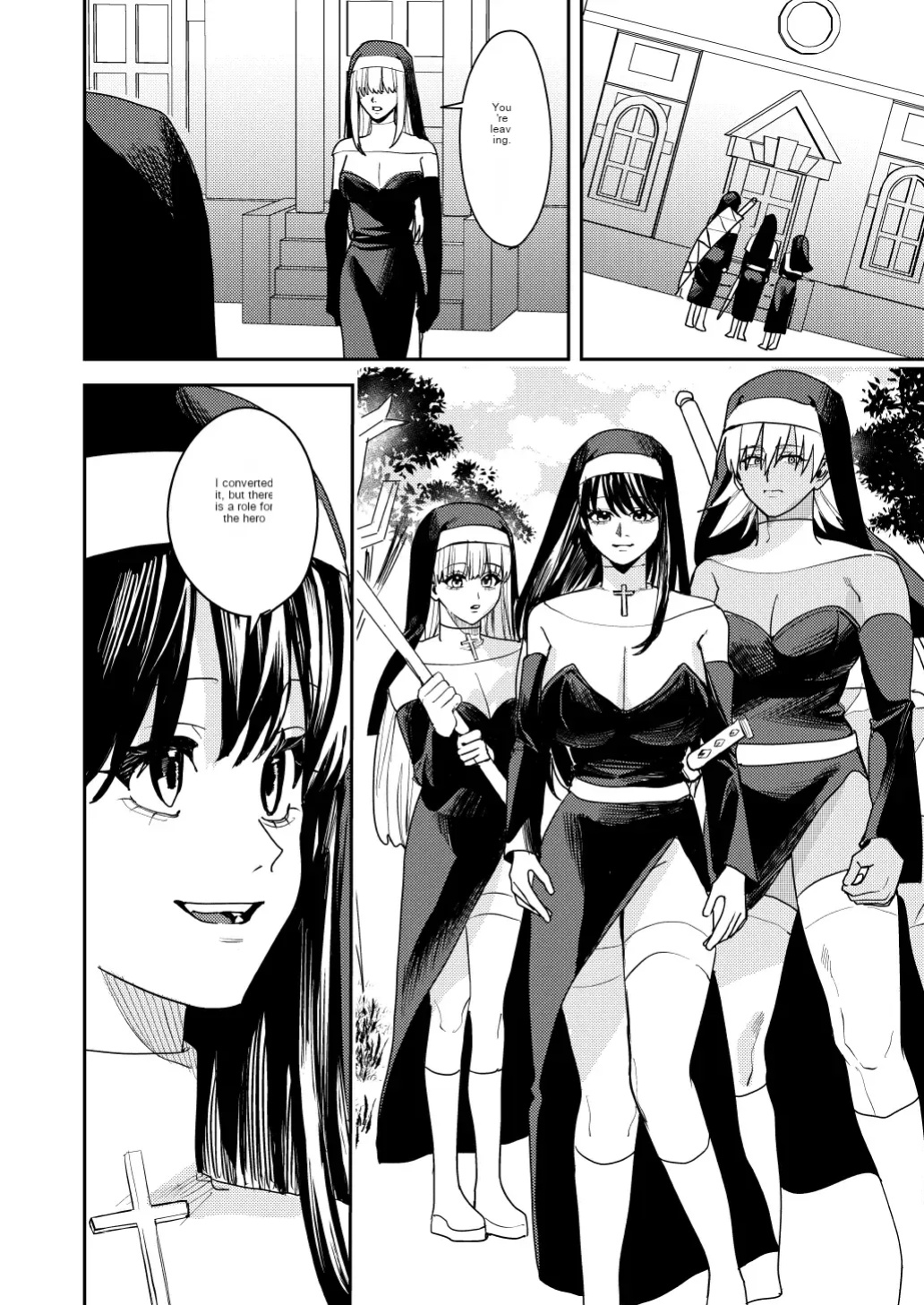 Hero's Party Falls into Erotic Religion