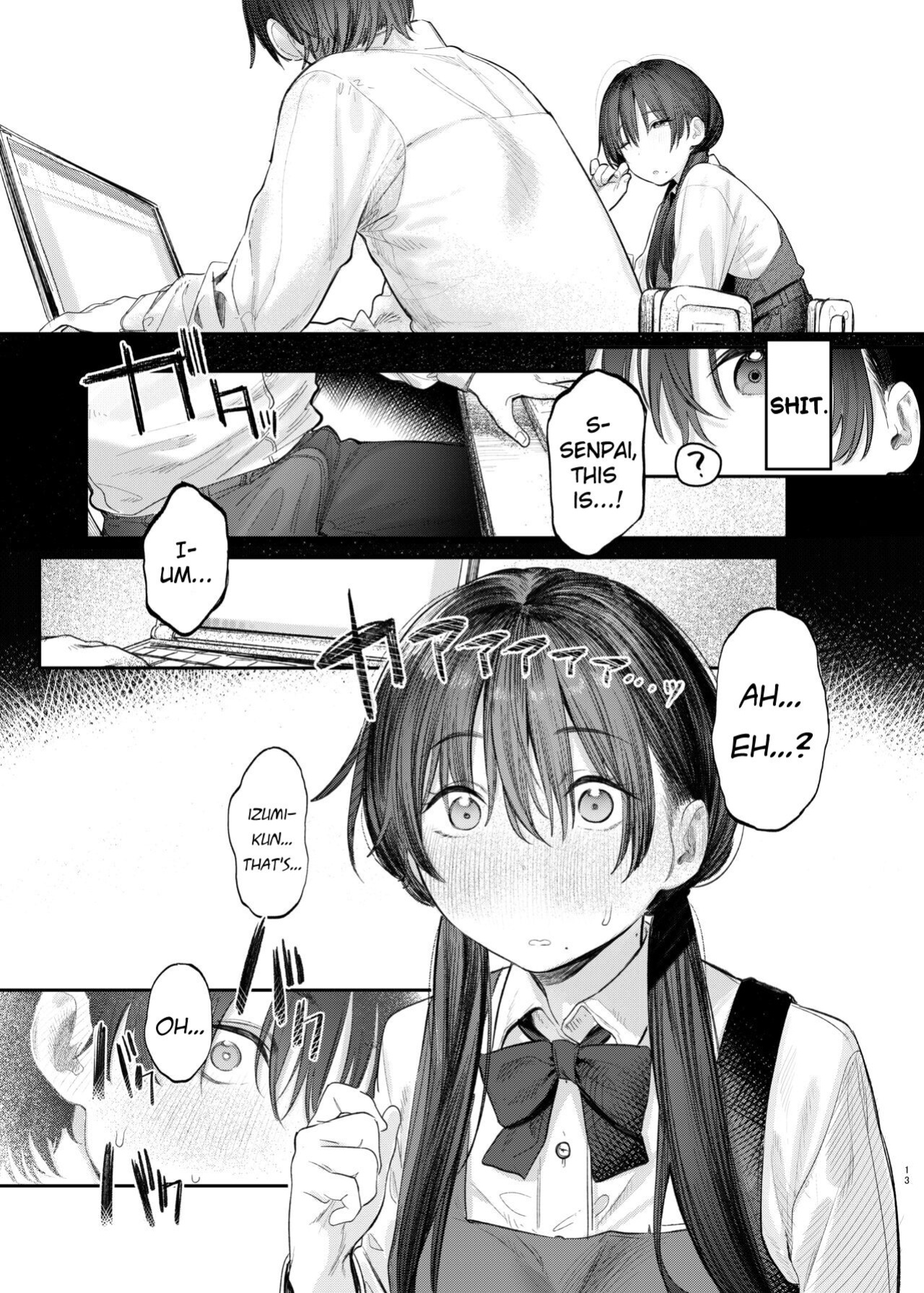 [Momojiru Teien (Momokumo)] Kunikida Senpai no Kakushigoto | Kunikida Senpai's Secret