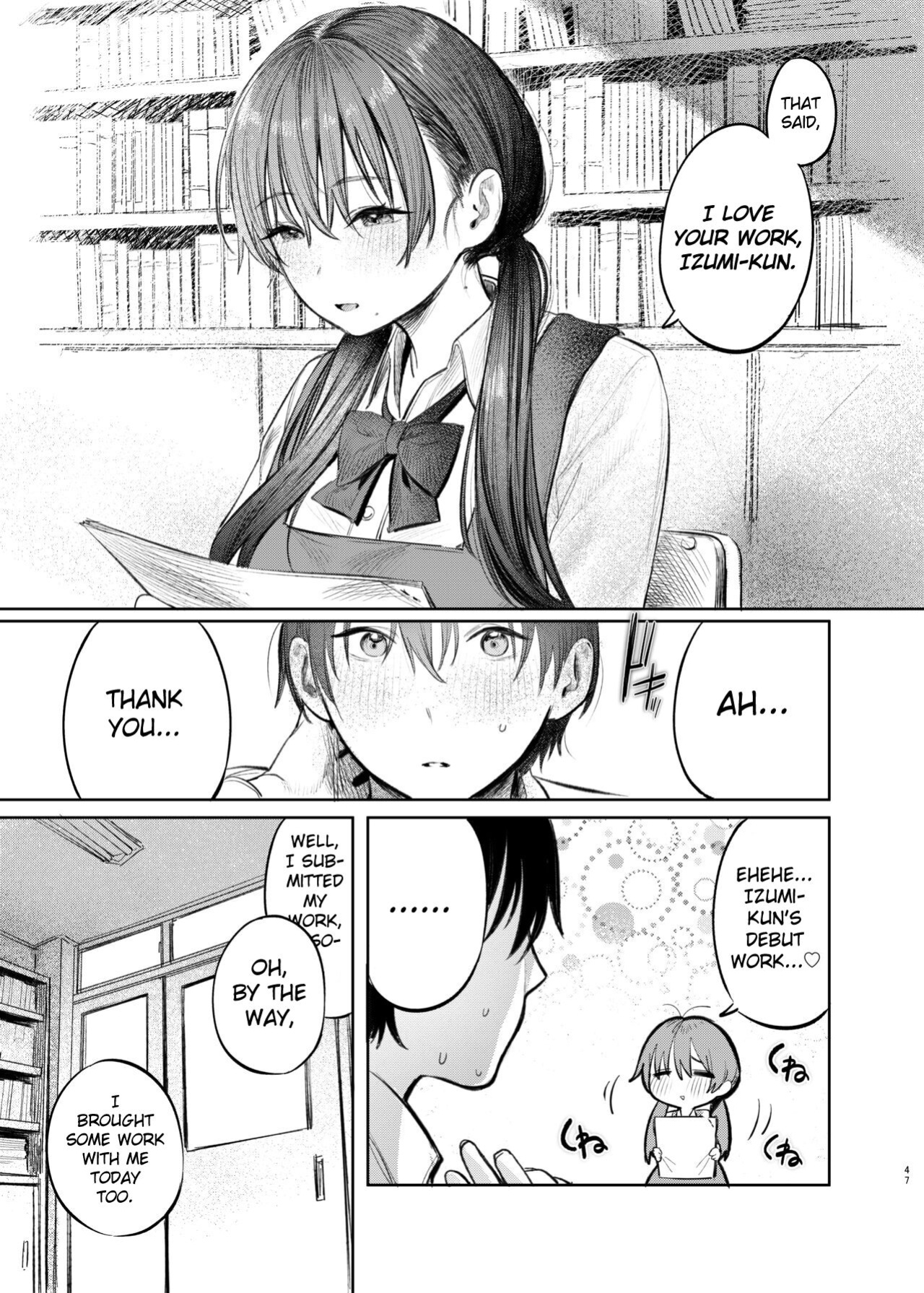 [Momojiru Teien (Momokumo)] Kunikida Senpai no Kakushigoto | Kunikida Senpai's Secret