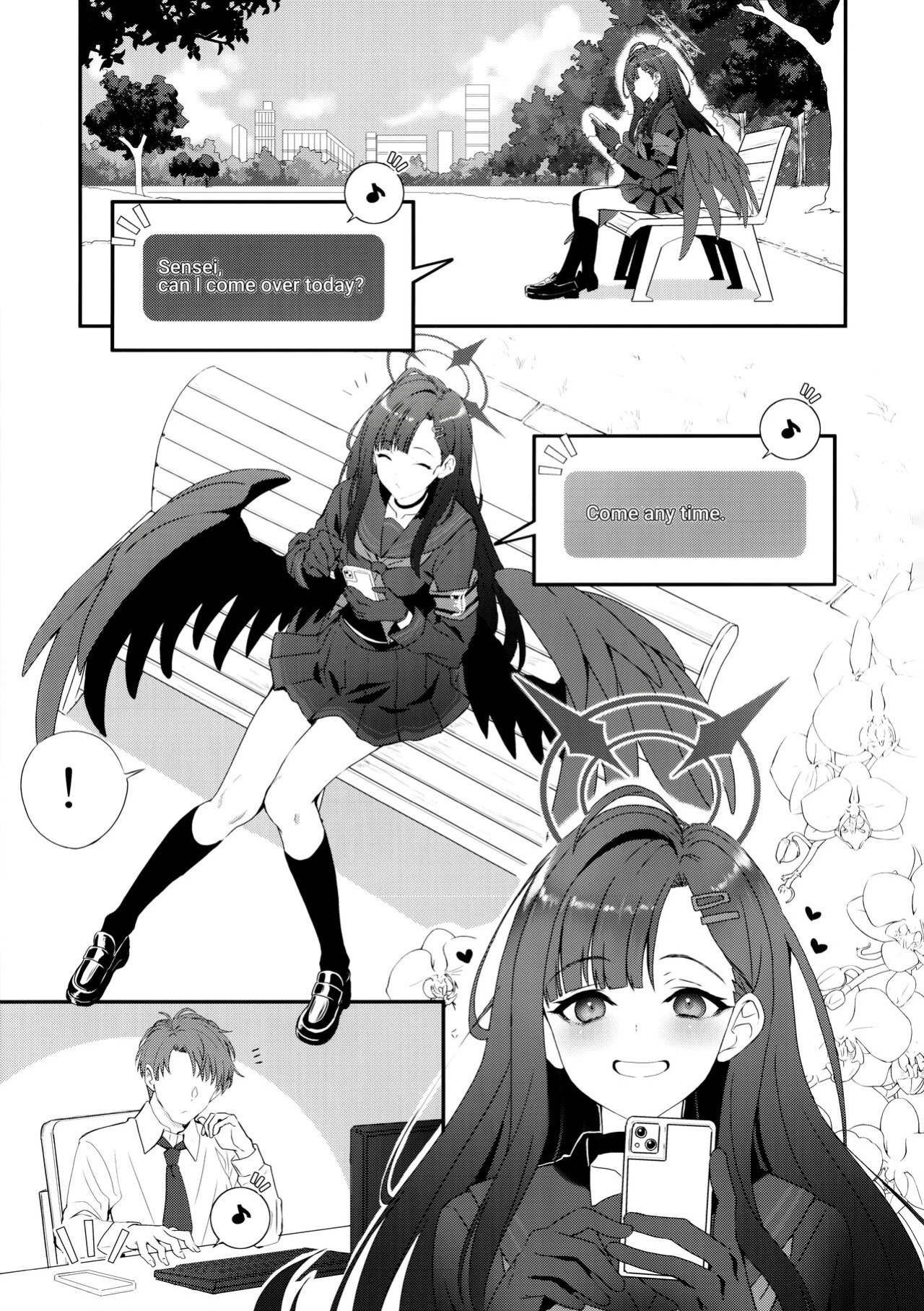 (C104) [INFINITY DRIVE (Kyougoku Shin)] Nandina Domestica (Blue Archive) [LunaticSeibah]